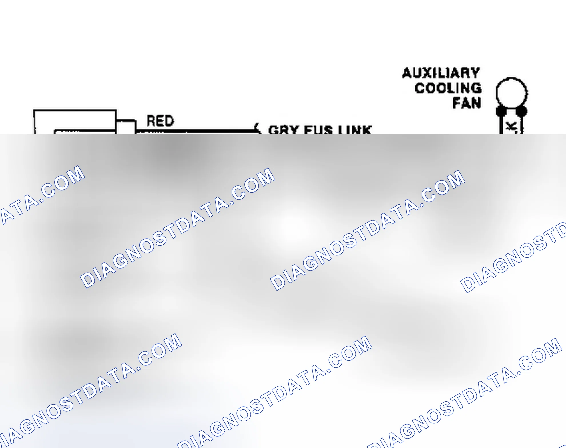 Scheme 4: Cooling Fan Circuit Wiring Diagram (C & K Series)