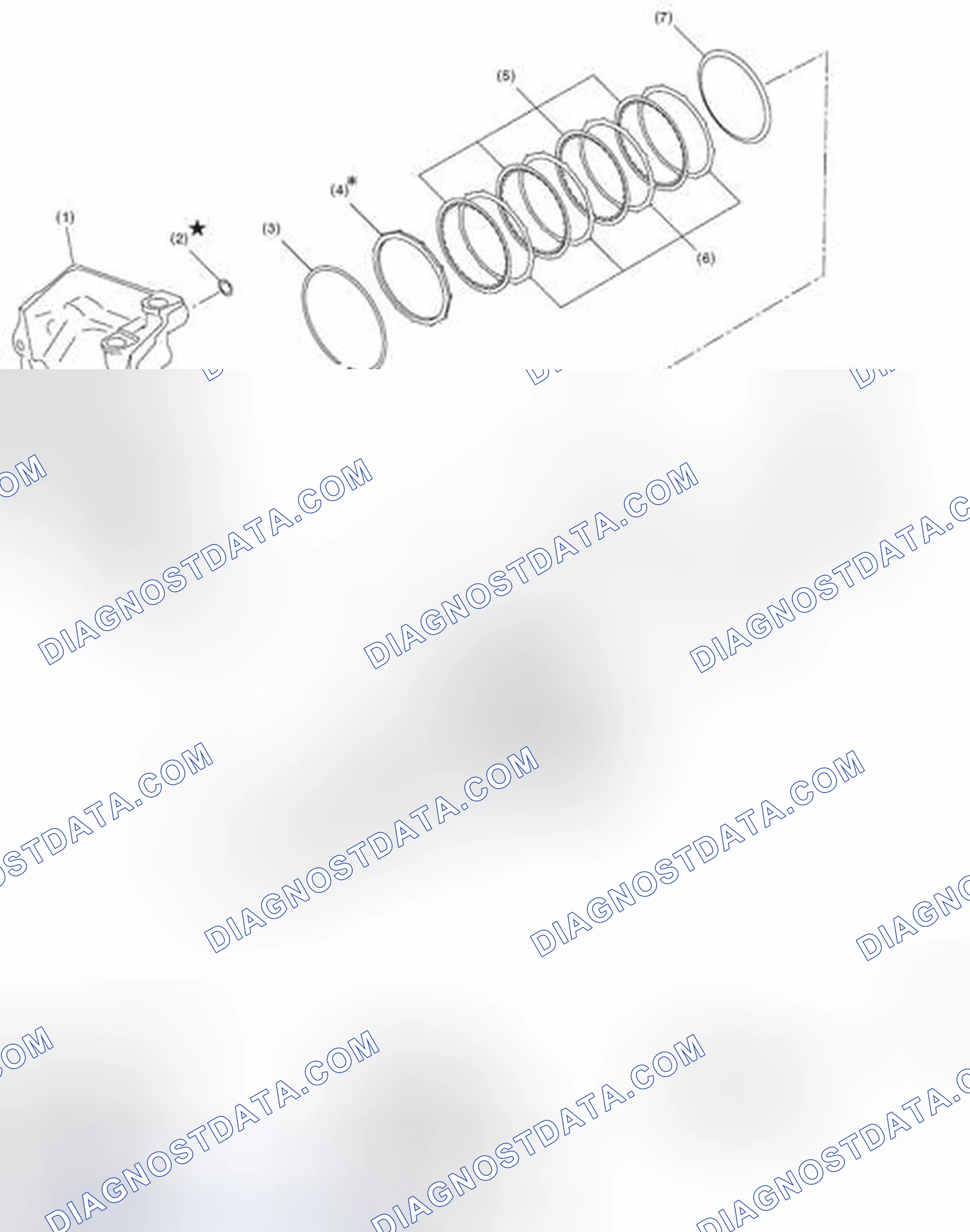 Scheme 371: REVERSE BRAKE ASSEMBLY