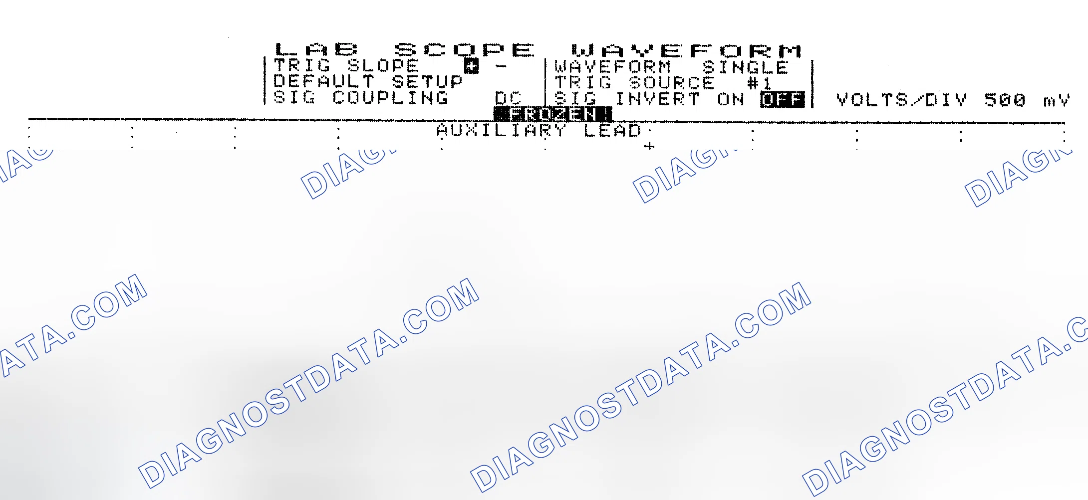 Scheme 10: Single Injector w/Excessive Current Flow - Current Pattern