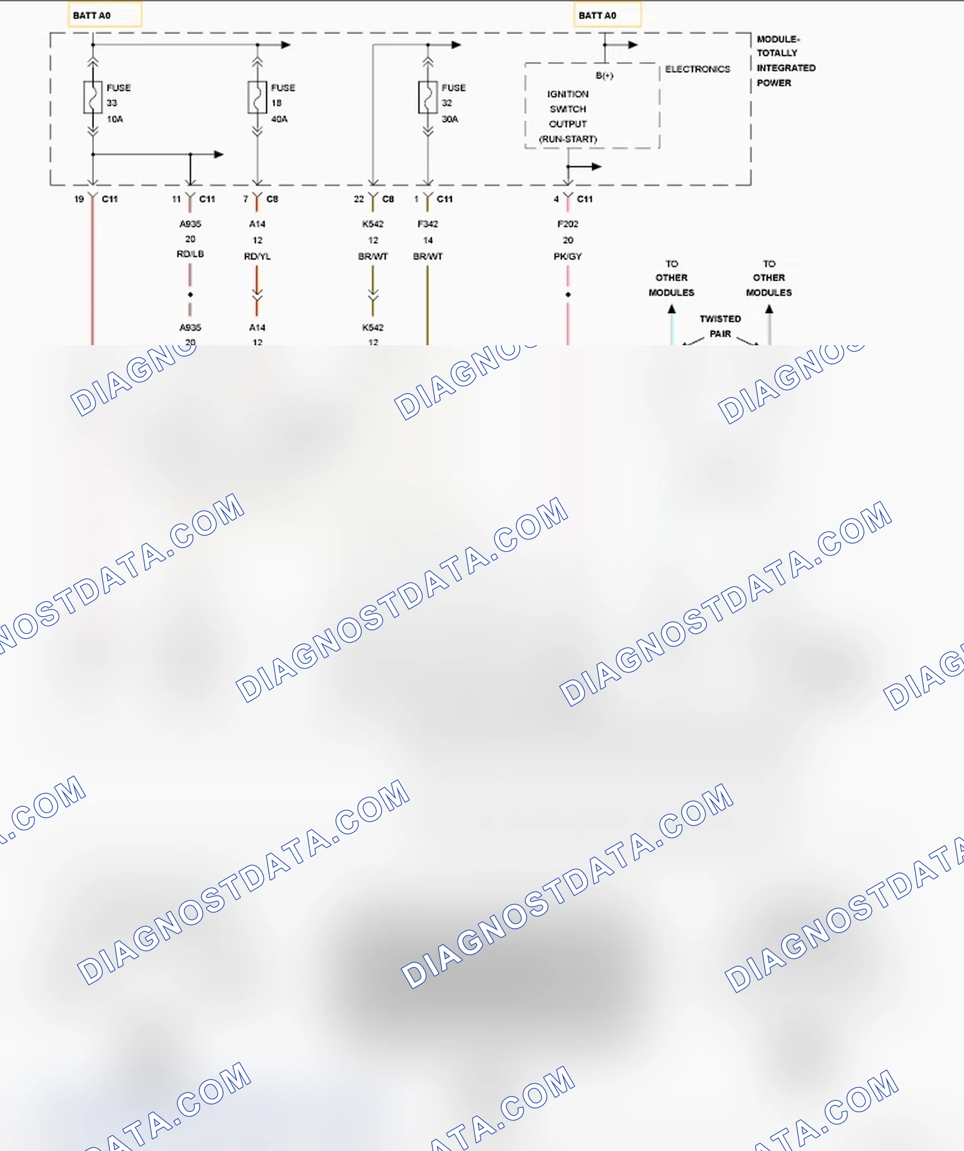 Scheme 61: NO RESPONSE FROM PCM (POWERTRAIN CONTROL MODULE)