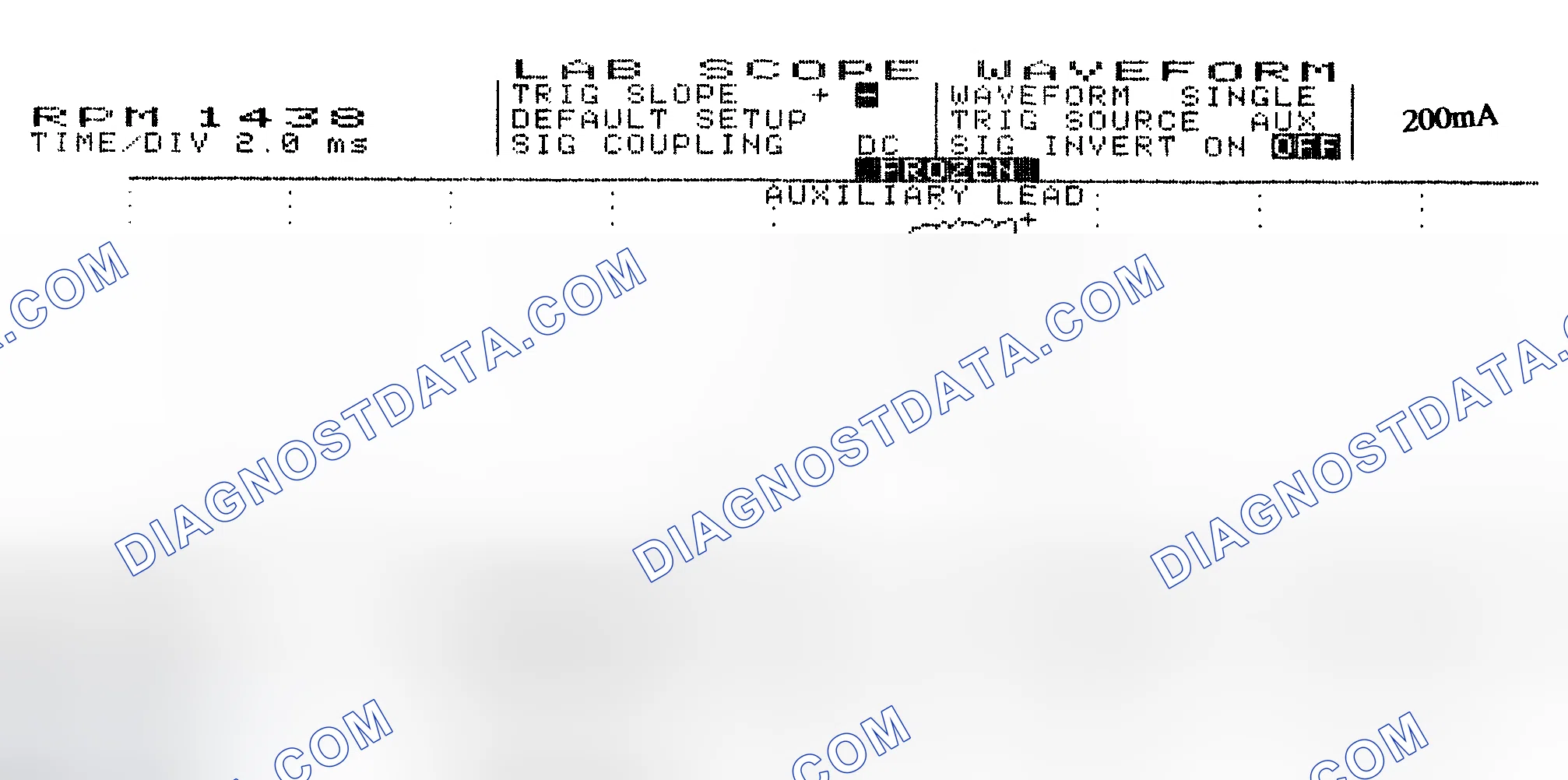 Scheme 15: Single Injector w/Normal Current Flow - Current Pattern