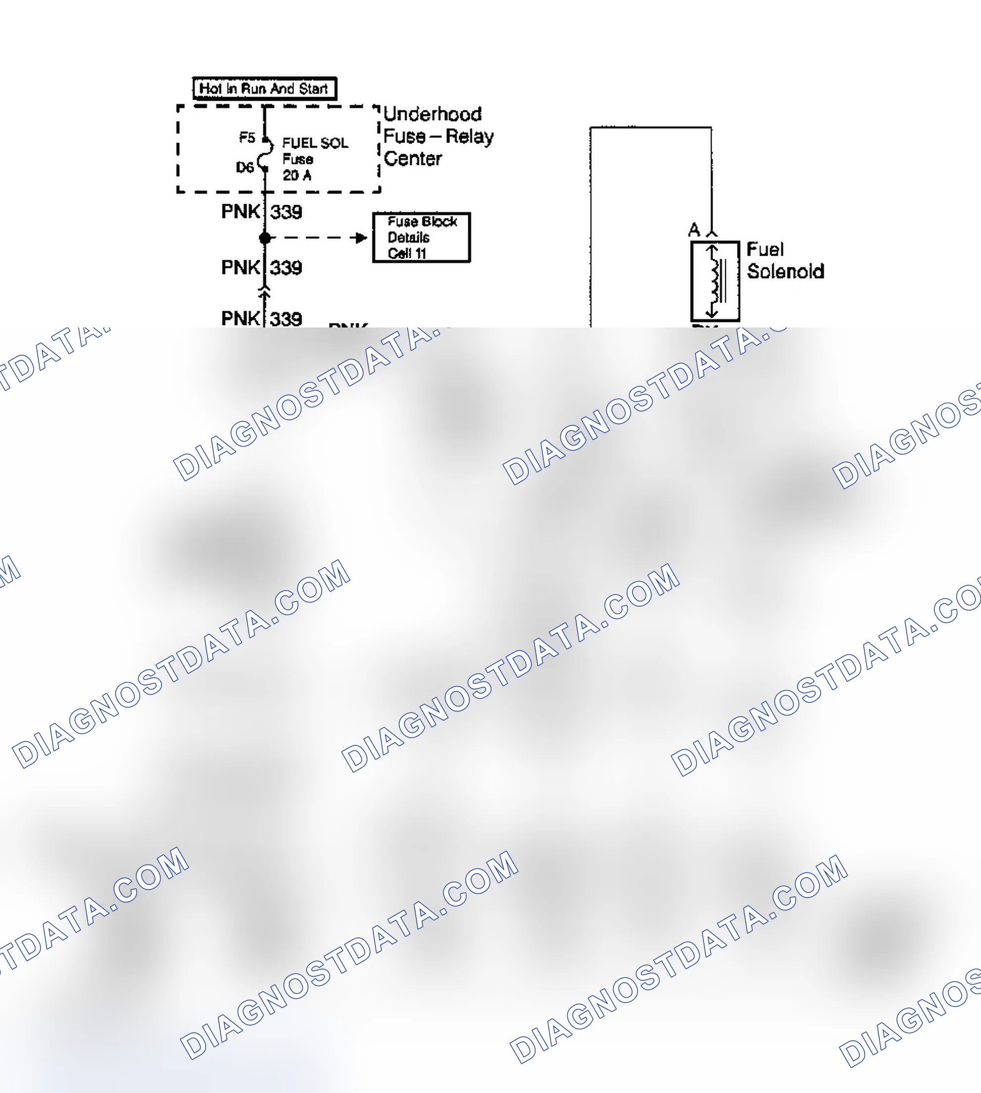 Scheme 18: Engine Shutoff Solenoid Control Circuit Diagram