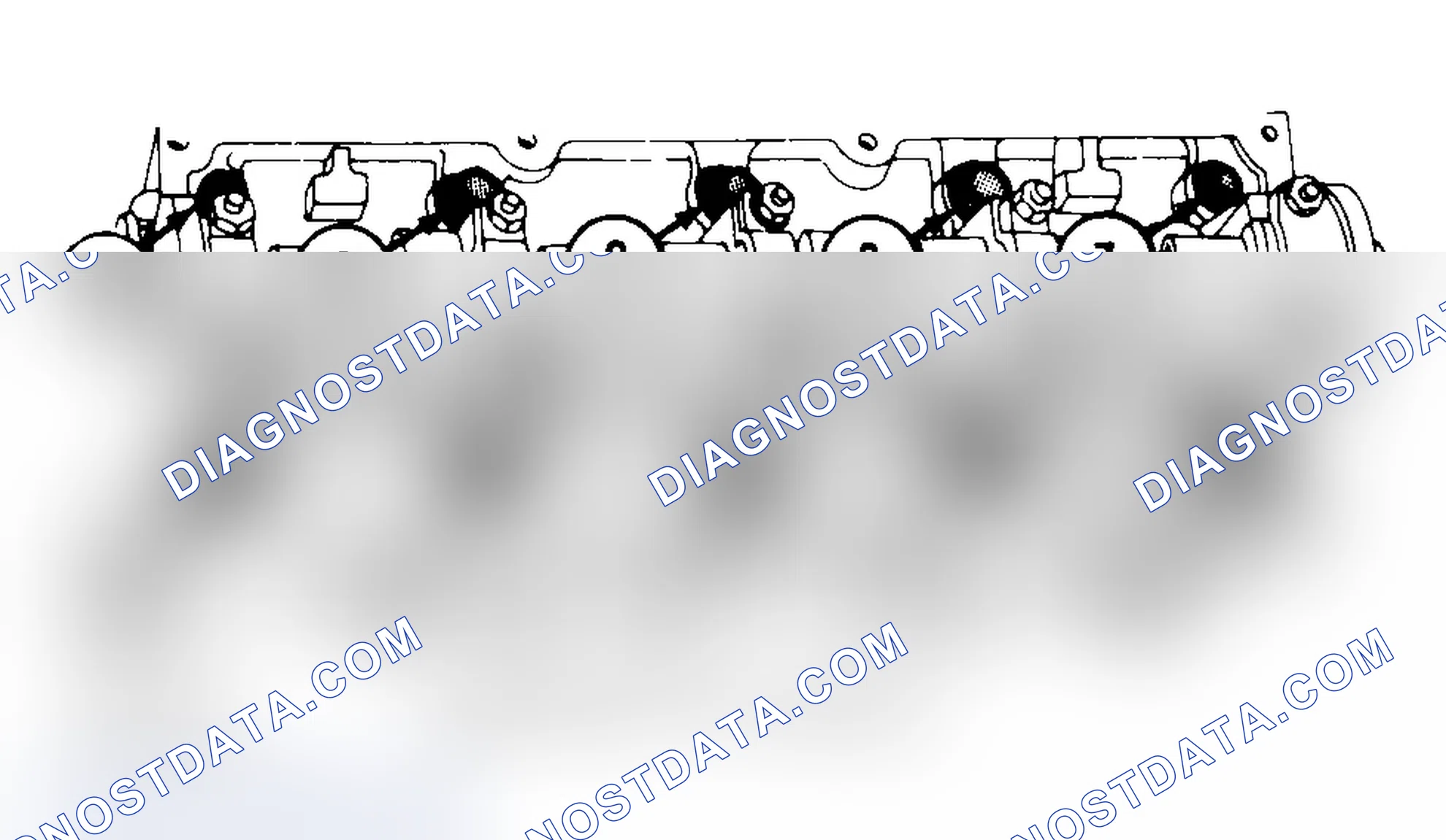 Scheme 3: Typical Cylinder Head Tightening or Loosening Sequence