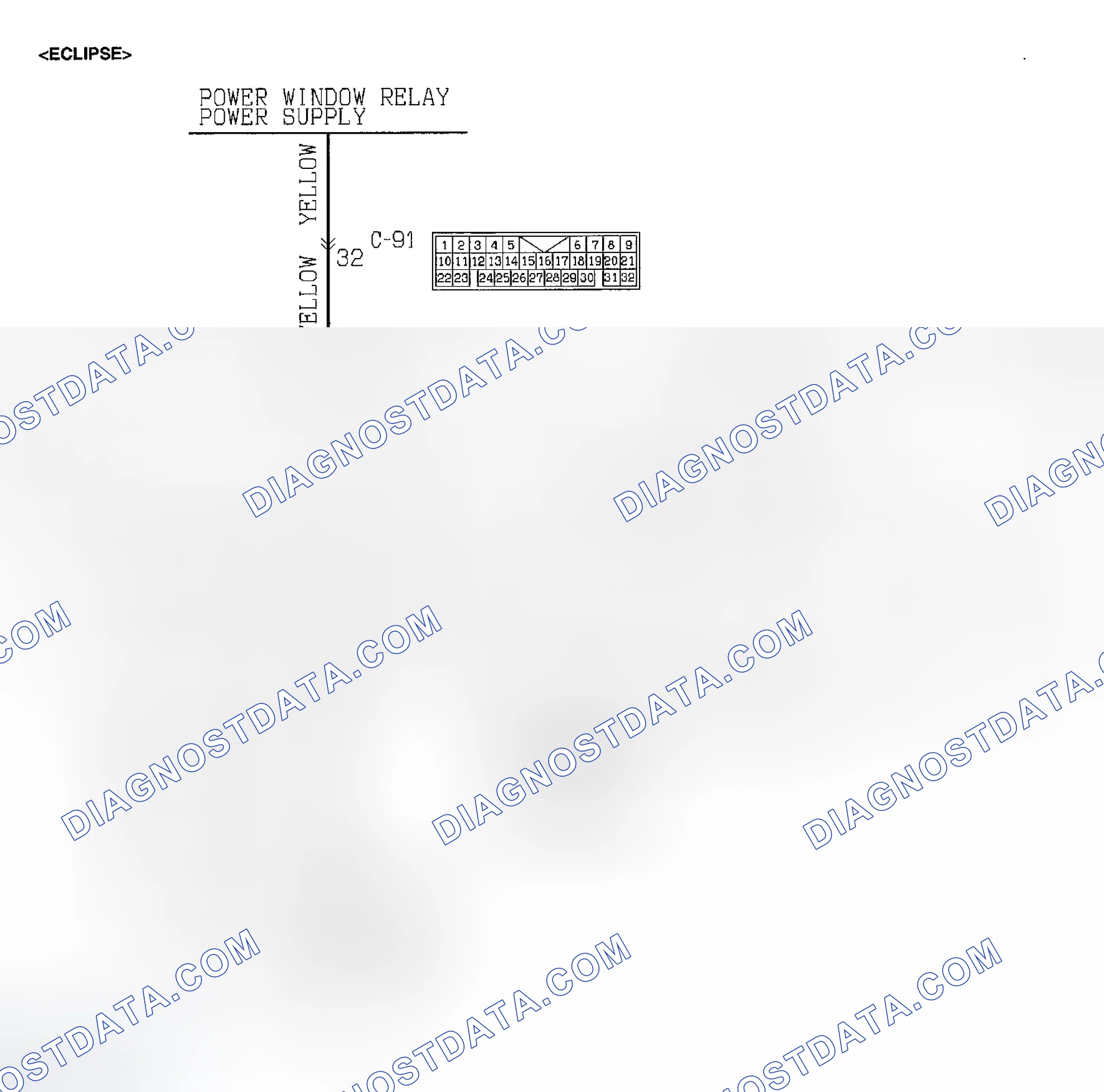 Scheme 61: INSPECTION PROCEDURE 1: Only the Door Window < LH > does not Open and Close.