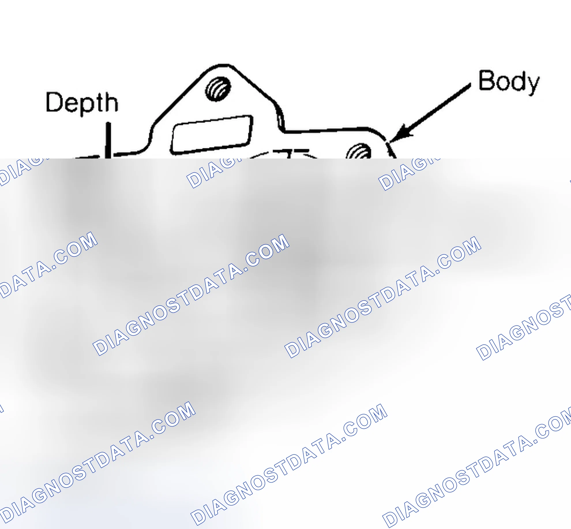 Scheme 35: Measuring Oil Pump Gear Cavity