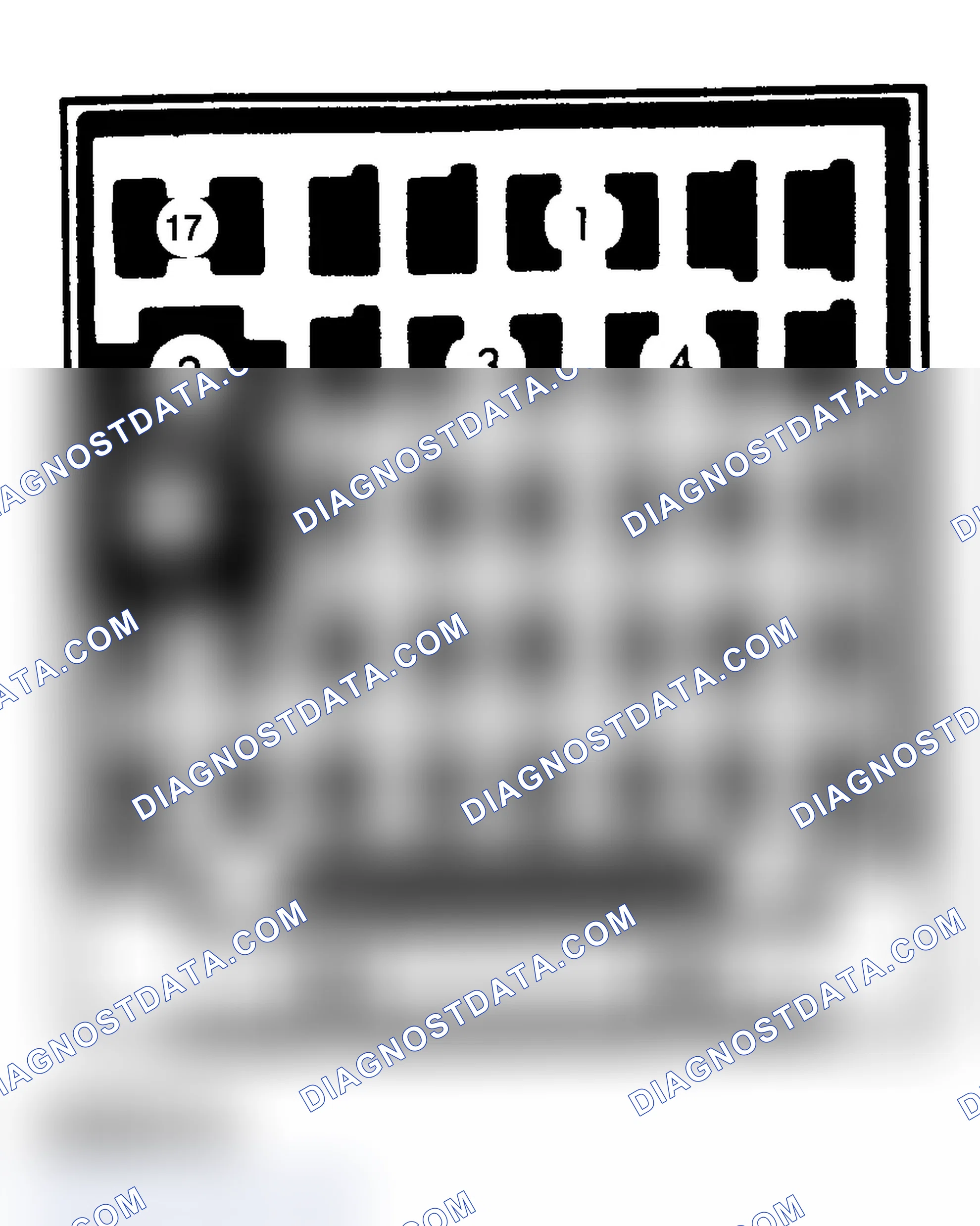 Scheme 9: FUSE PANEL IDENTIFICATION (1991-94 MODELS)