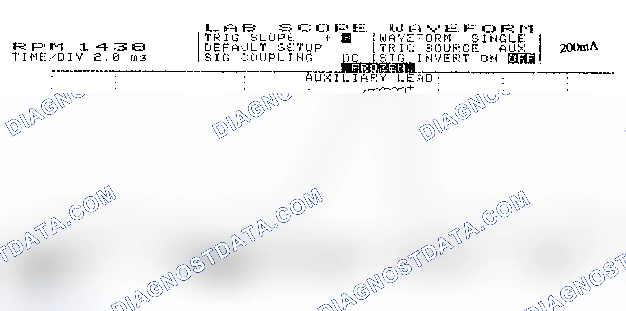 Scheme 15: Single Injector w/Normal Current Flow - Current Pattern