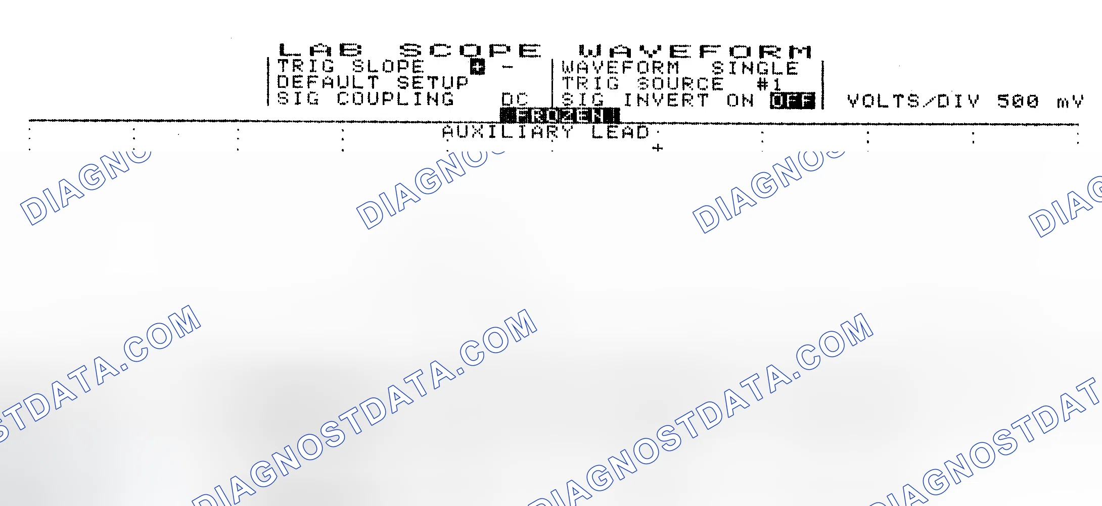 Scheme 10: Single Injector w/Excessive Current Flow - Current Pattern