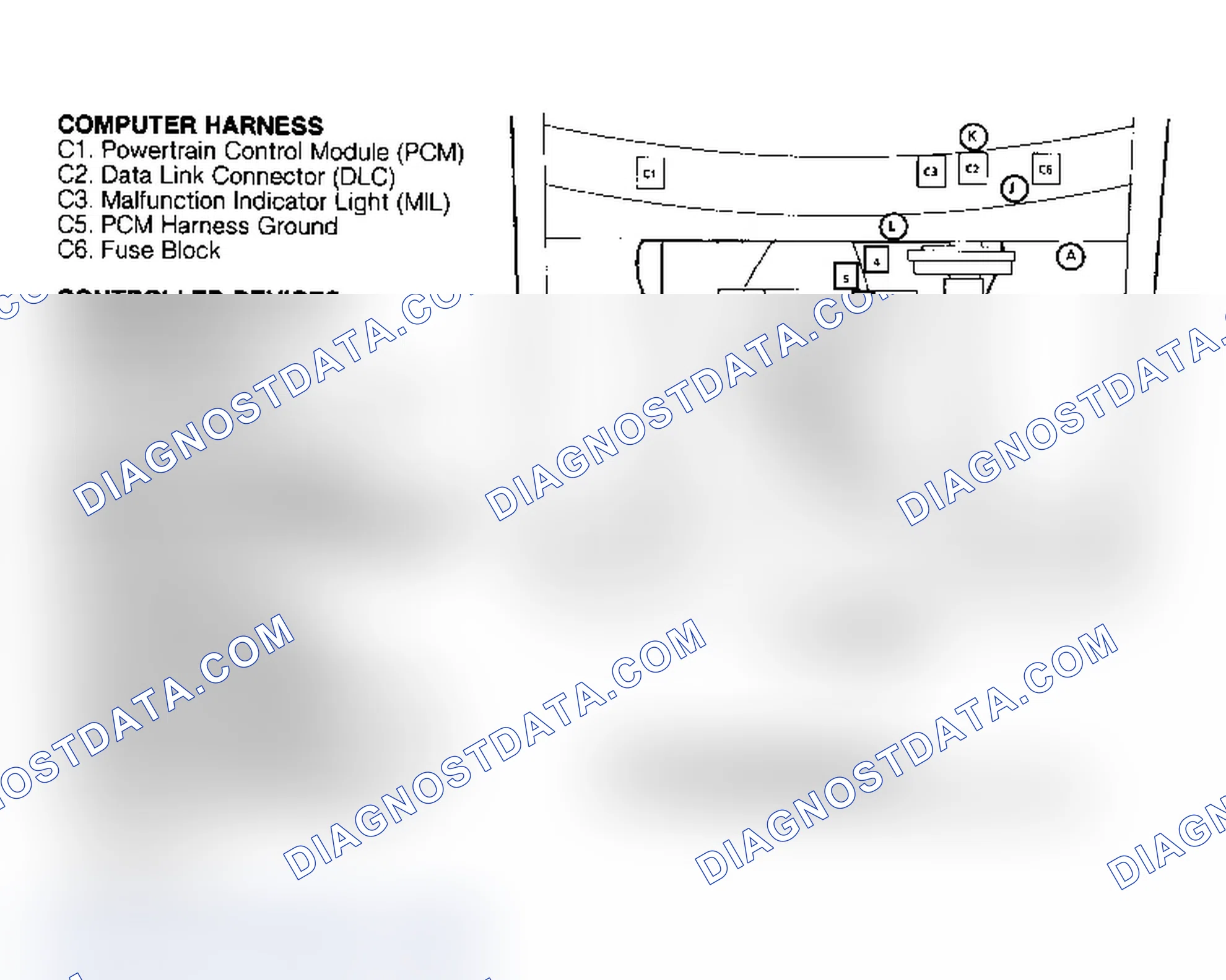 Scheme 10: Component Locations (10 Of 10)