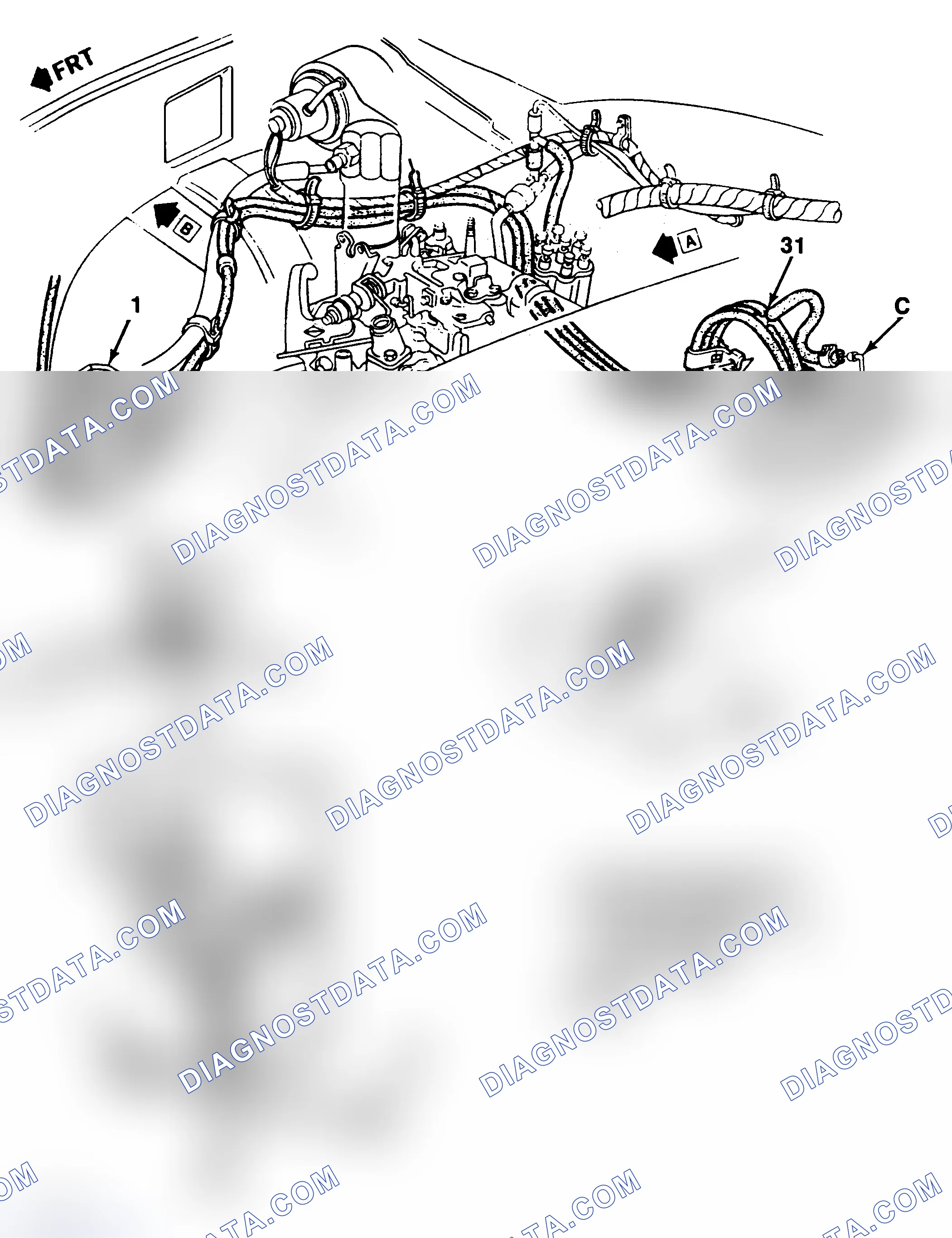 Scheme 62: S10, S15, S/T Blazer & S/T Jimmy 4WD Transfer Case Vacuum Diagram