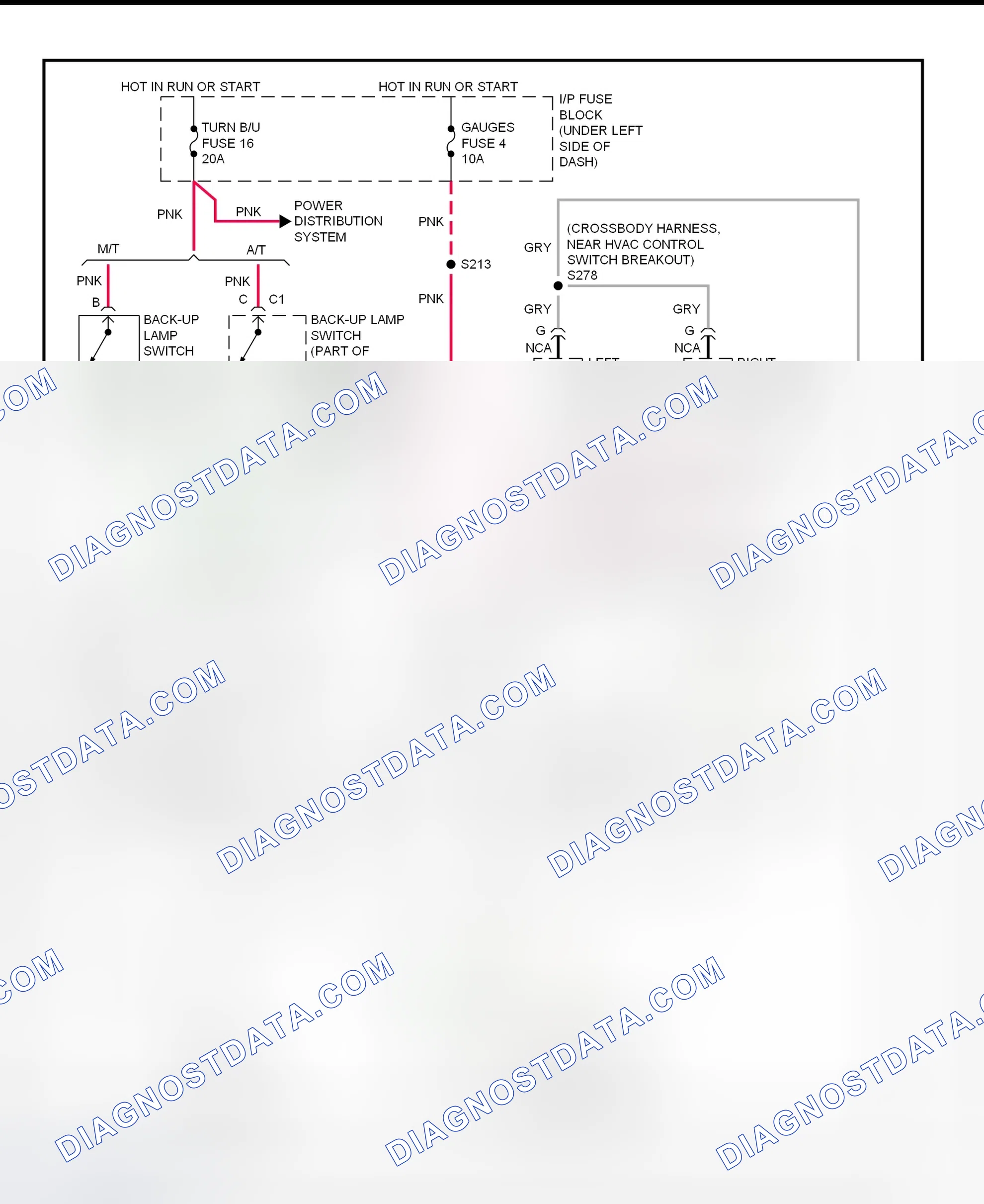 Scheme 9: Automatic Day/Night Mirror System Wiring Diagram (Escalade, Pickup, Tahoe & Yukon - Old Style)