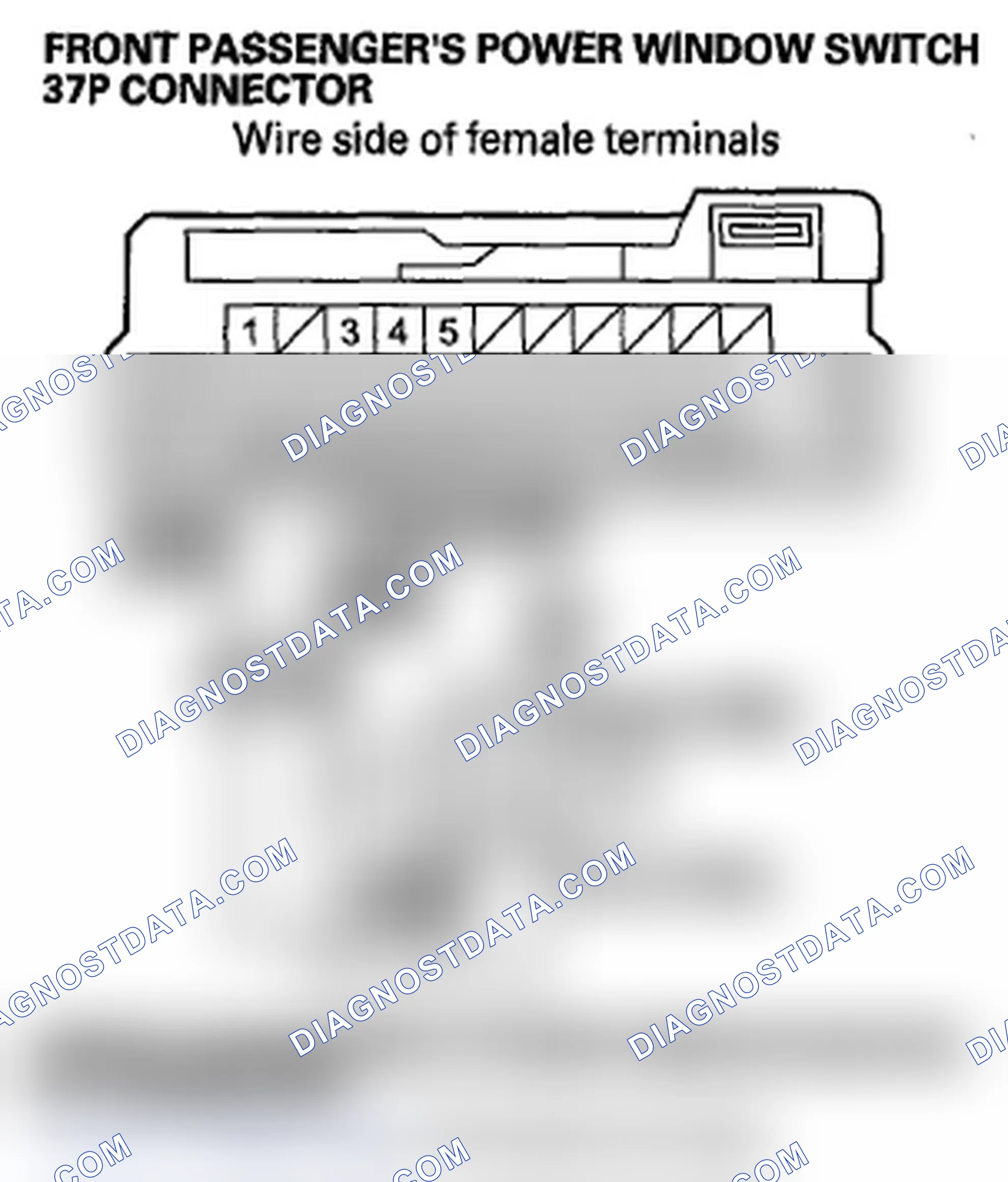 Scheme 9: DTC B1130: Front Passenger's Power Window Motor A-Pulse Malfunction; DTC B1131: Front Passenger's Po