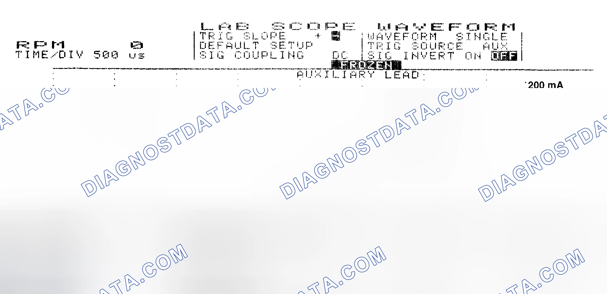 Scheme 17: Single Injector w/Normal Current Flow - Current Pattern
