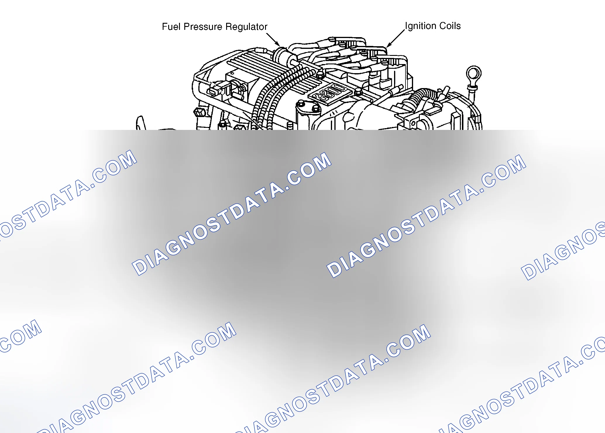 Scheme 2: Right Front Of Engine (3.8L VIN K)