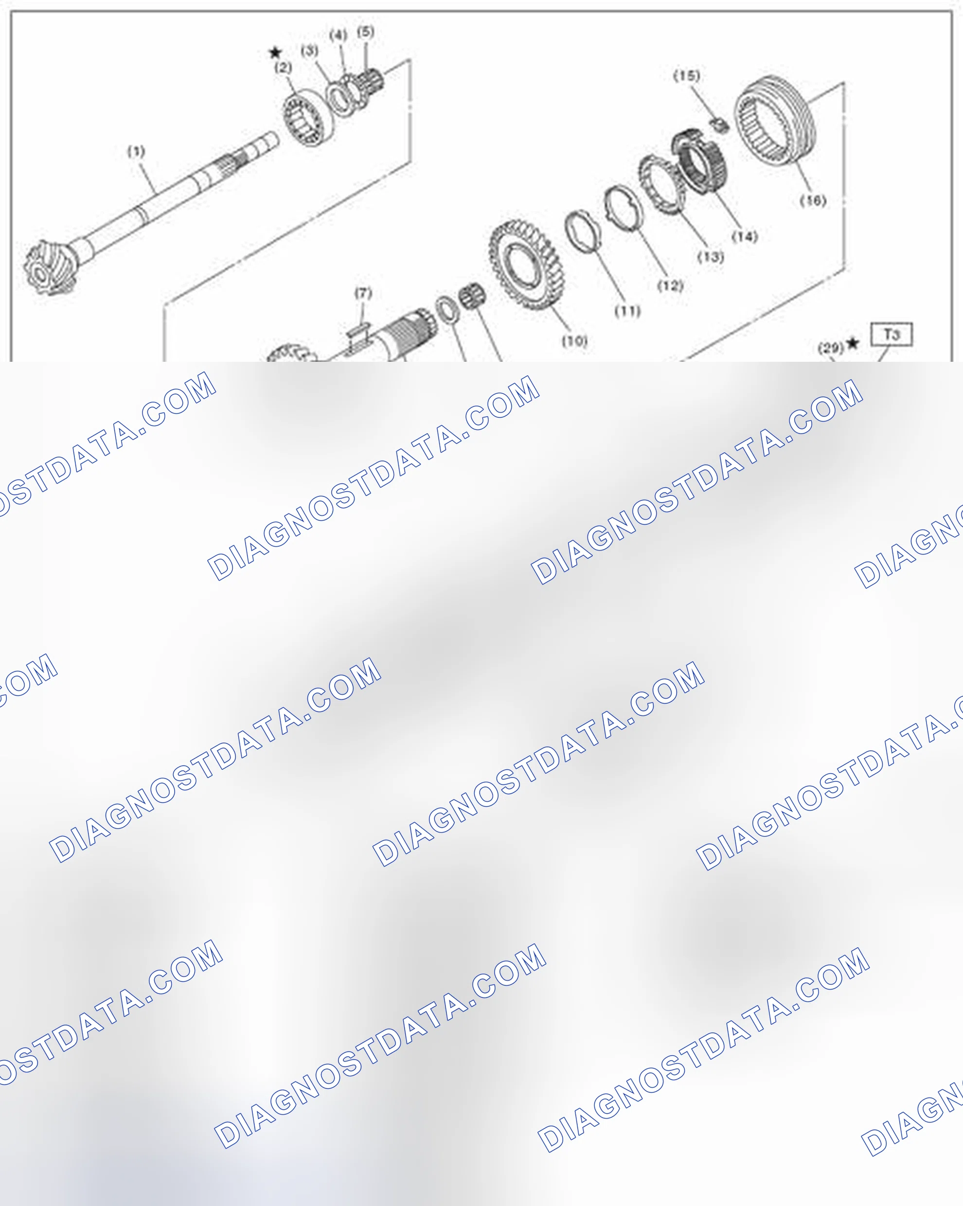 Scheme 20: DRIVE PINION ASSEMBLY