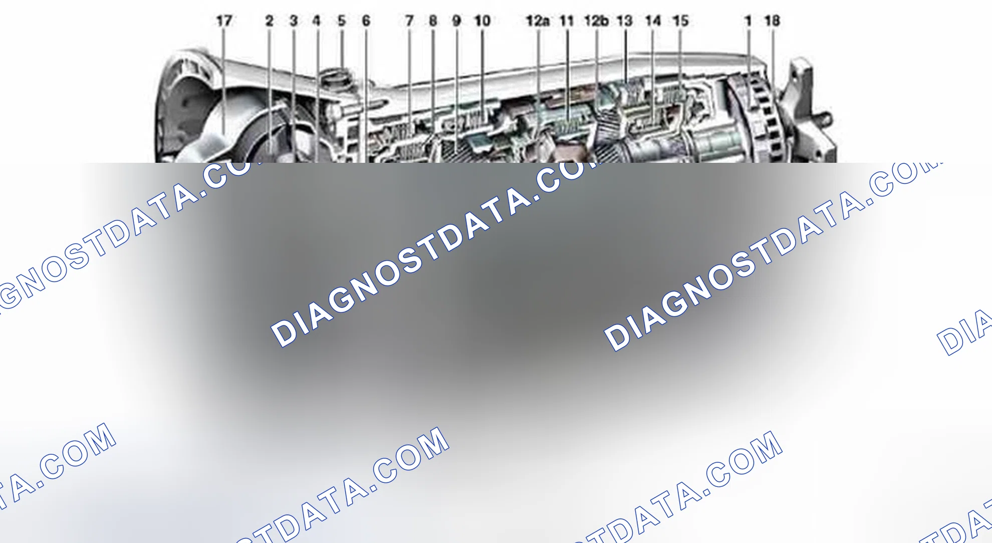 Scheme 63: Identifying Single Planetary Gear Set - Transmission 722.9