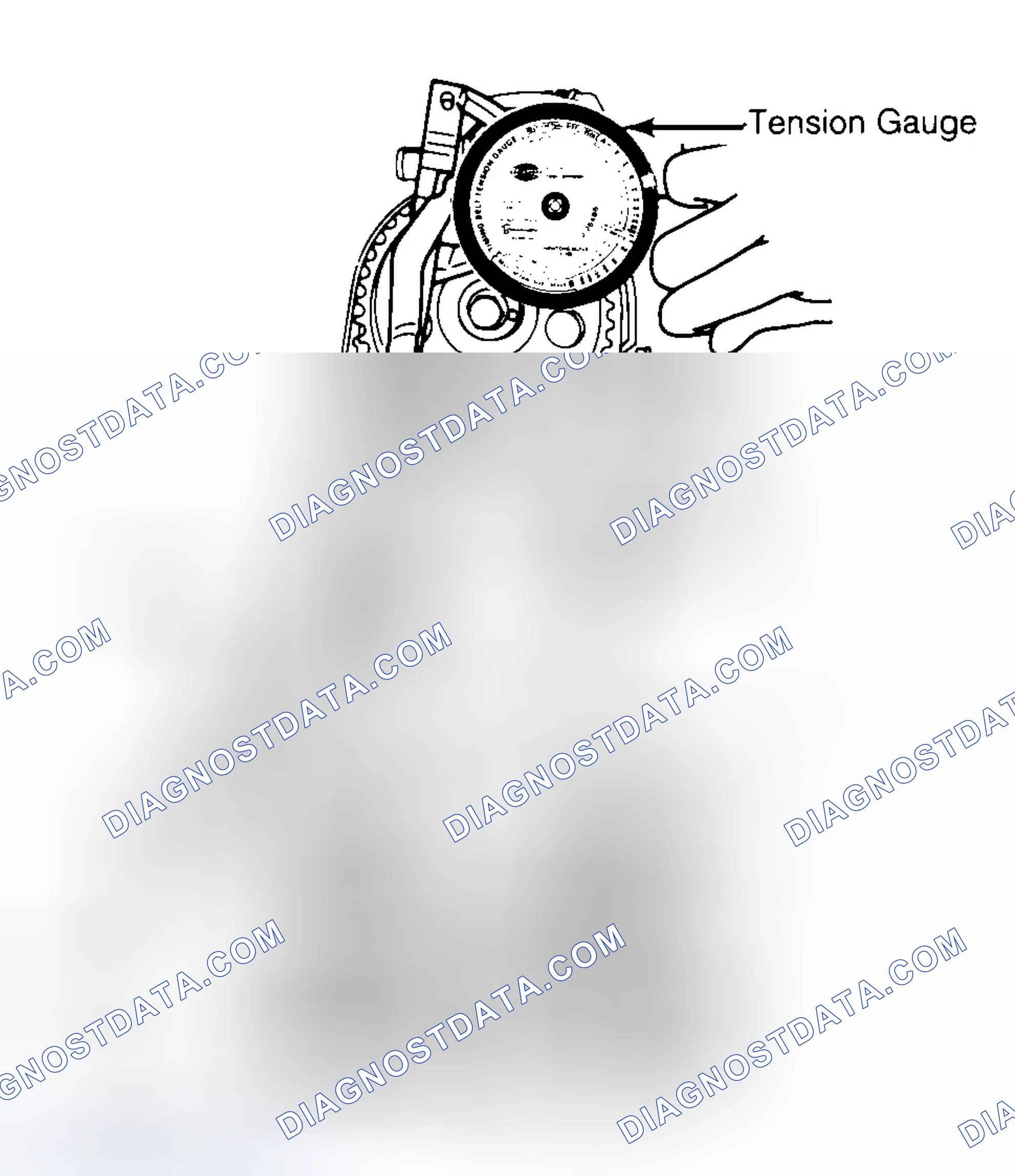 Scheme 3: Adjusting Typical Timing Belt Tension