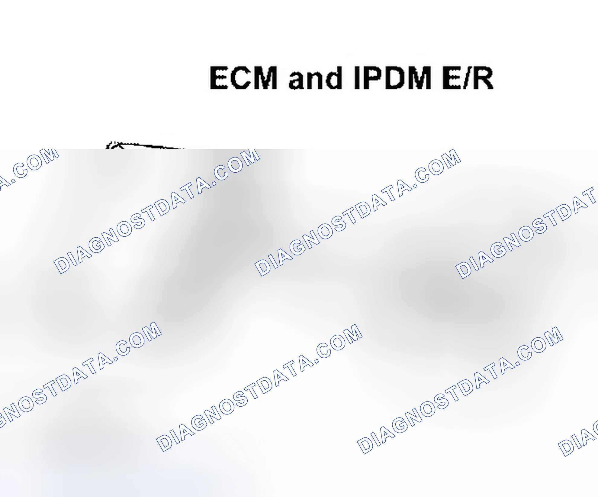 Scheme 190: ECM AND IPDM E/R INTERNAL CIRCUIT INSPECTION