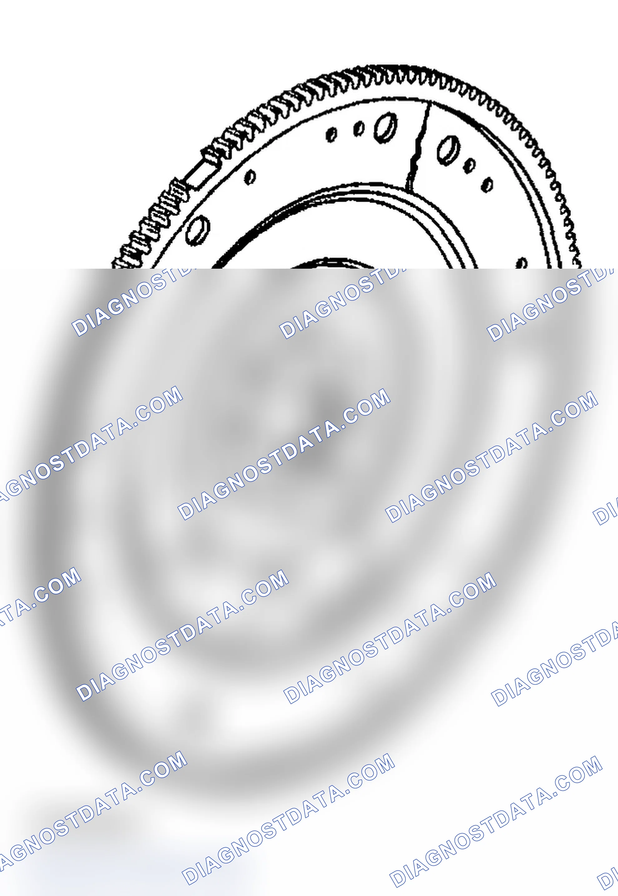 Scheme 563: Engine Flywheel - Cleaning & Inspection (Automatic Transmission)