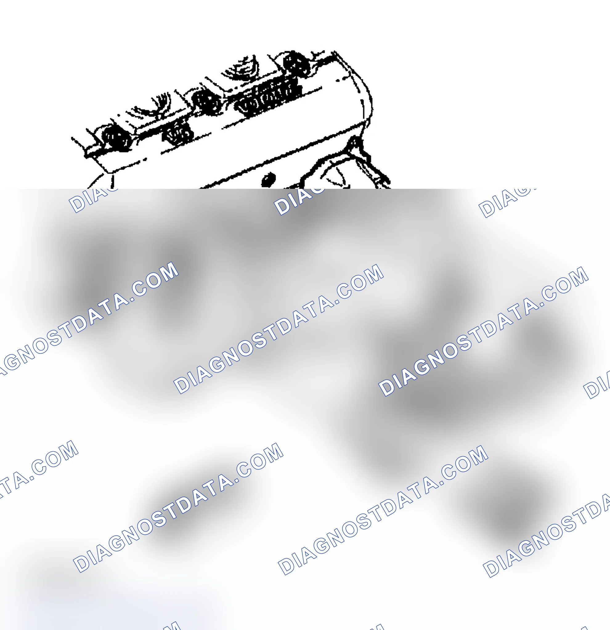 Scheme 408: Exhaust Manifold Removal - Left