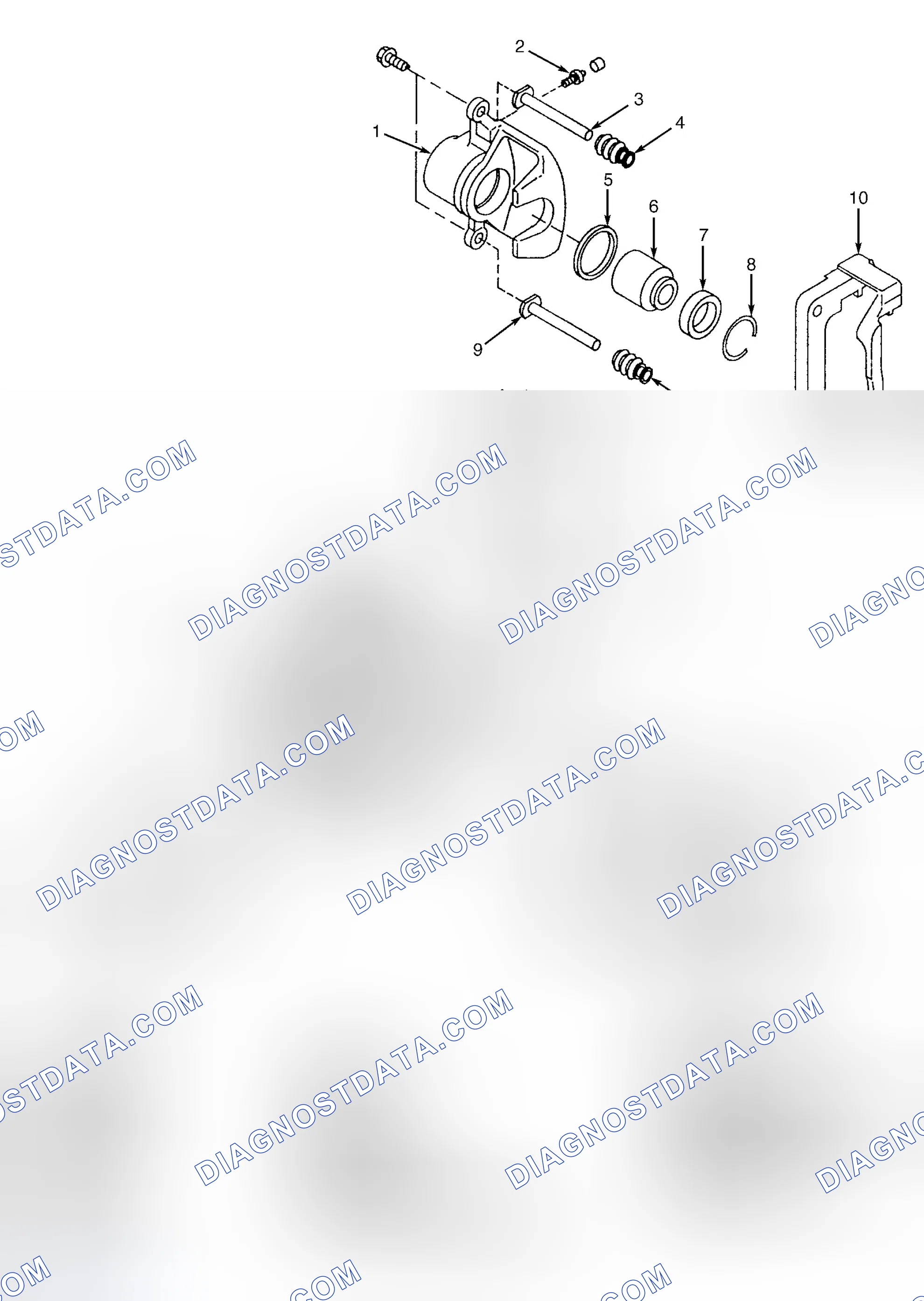 Scheme 54: REAR DISC BRAKE ASSEMBLY