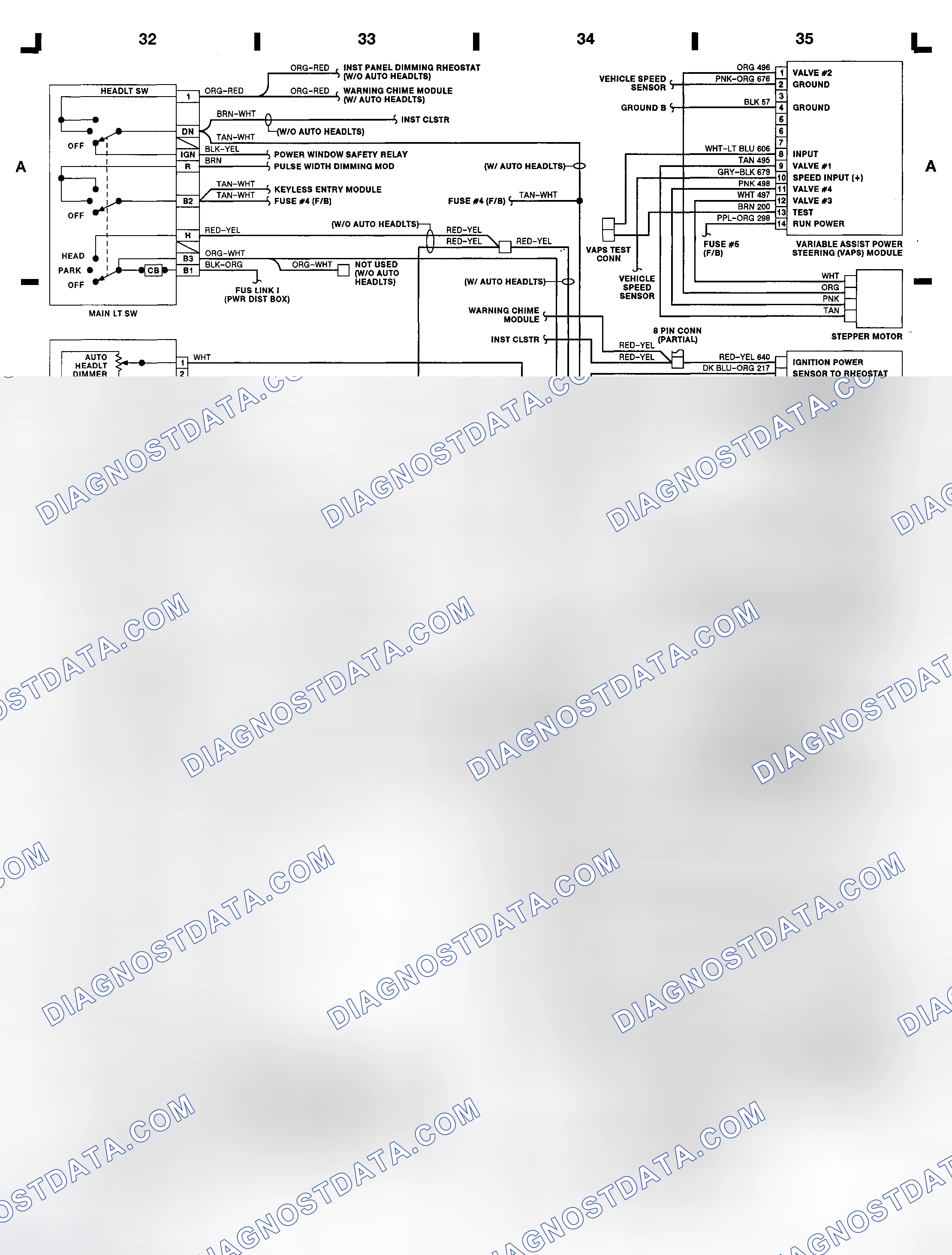 Scheme 1: Automatic Headlight System (Grid B-E 32-35)