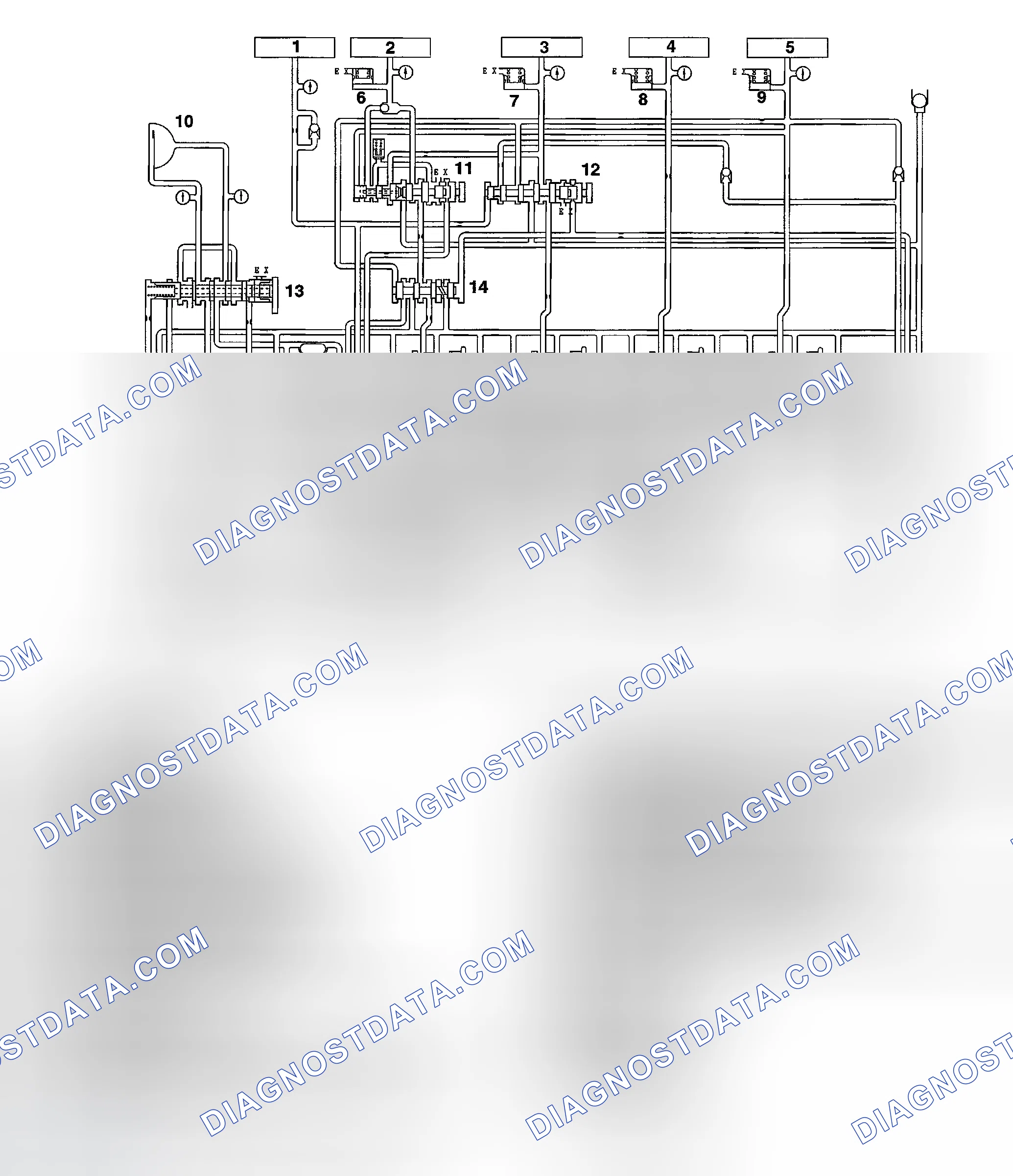 Scheme 82: HYDRAULIC CIRCUIT