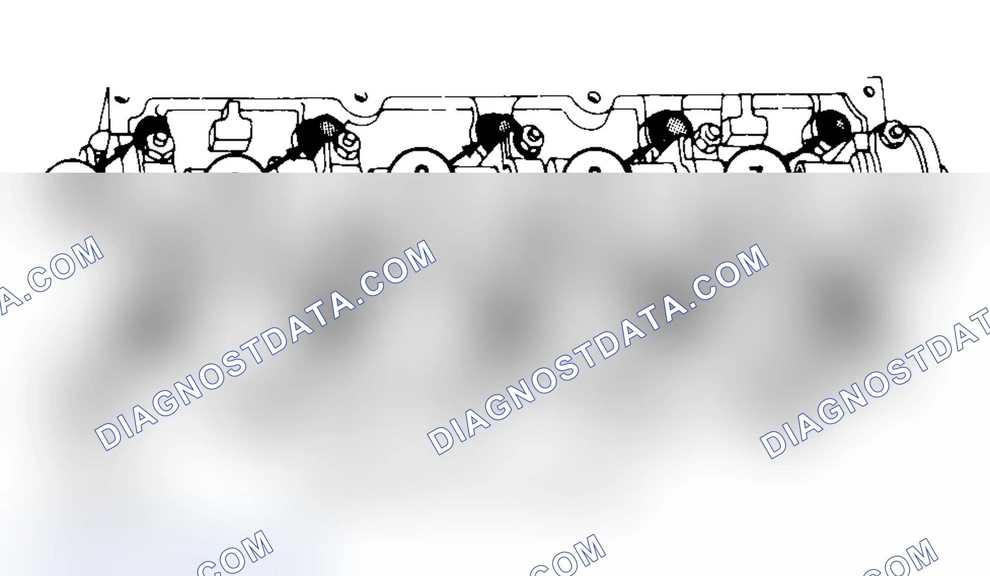 Scheme 3: Typical Cylinder Head Tightening or Loosening Sequence