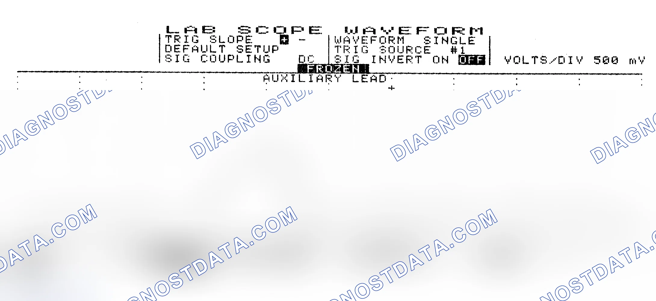 Scheme 10: Single Injector w/Excessive Current Flow - Current Pattern