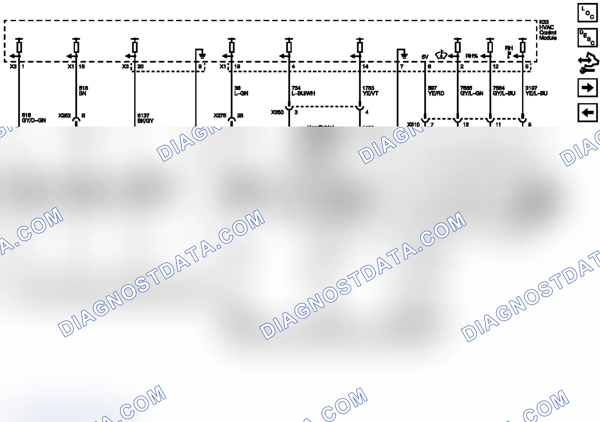 Scheme 3: Temperature Sensors Wiring Schematics