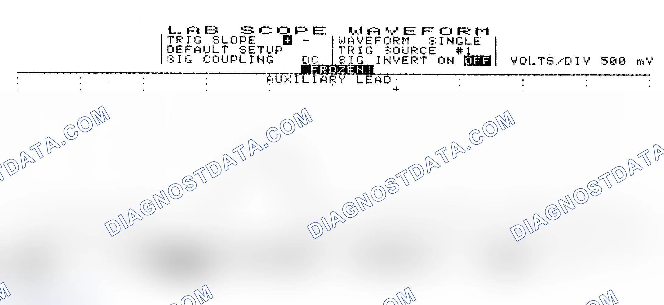 Scheme 10: Single Injector w/Excessive Current Flow - Current Pattern