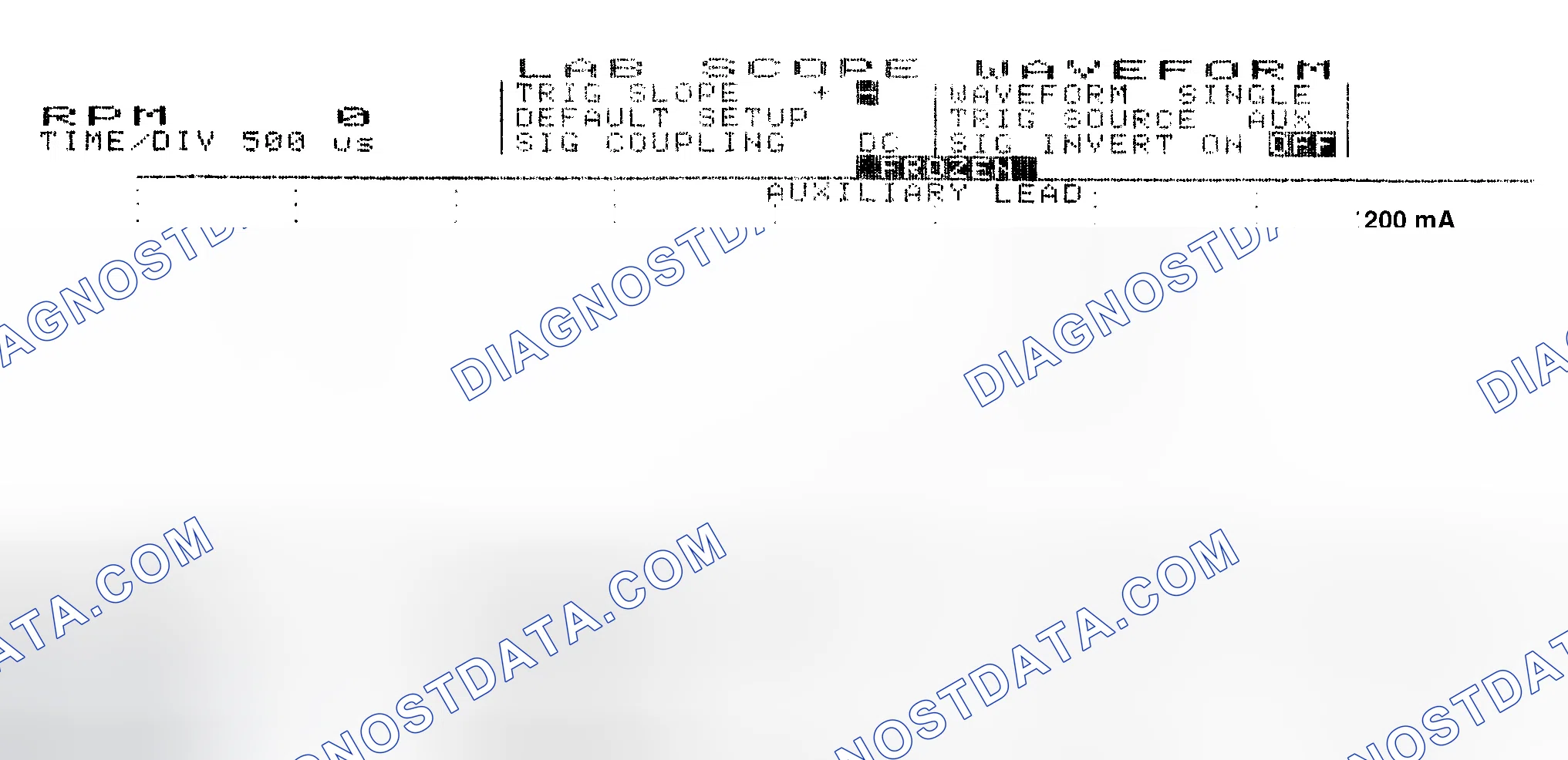 Scheme 17: Single Injector w/Normal Current Flow - Current Pattern