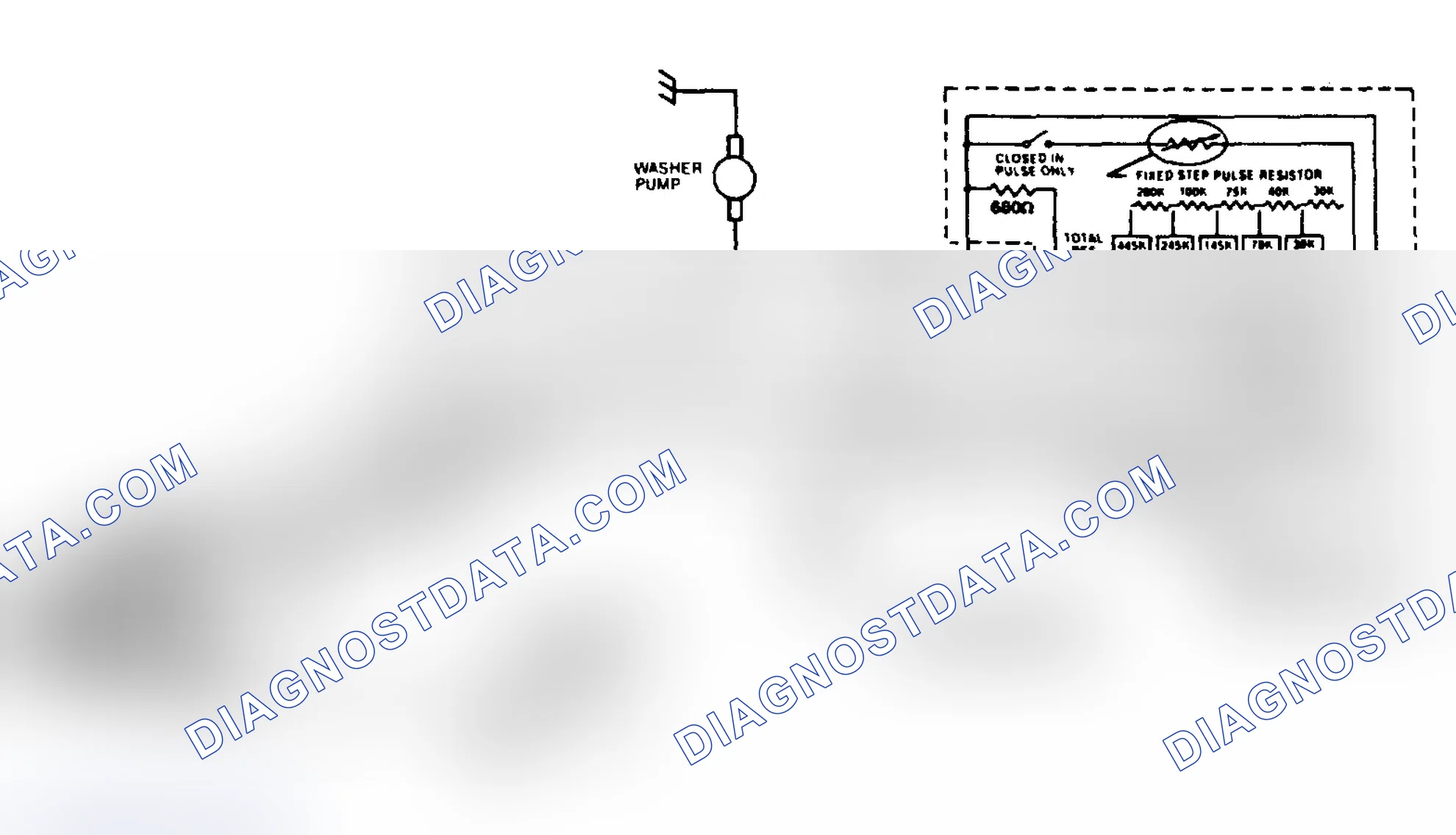 Scheme 4: WIPER-WASHER SWITCH