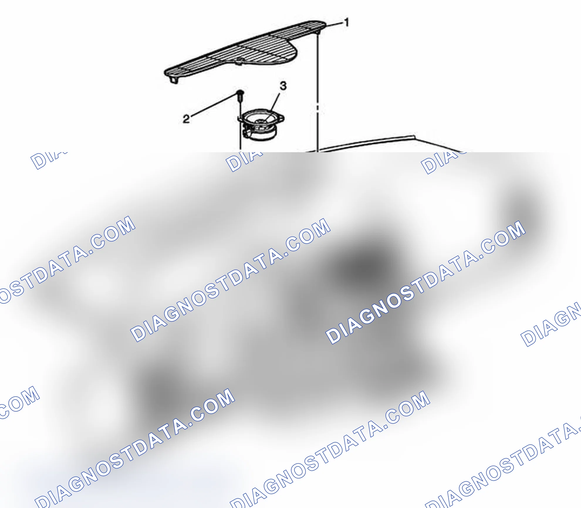 Scheme 23: Radio Front Speaker Replacement