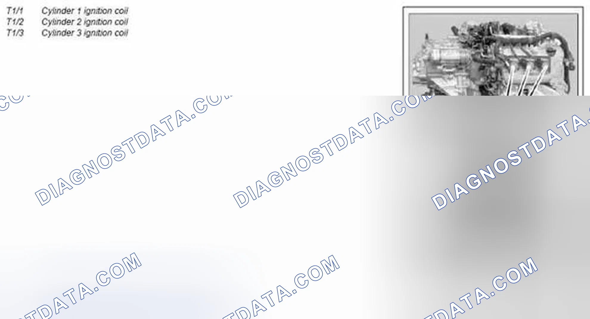Scheme 30: Component description for ignition coils - GF15.10-P-2100MCC