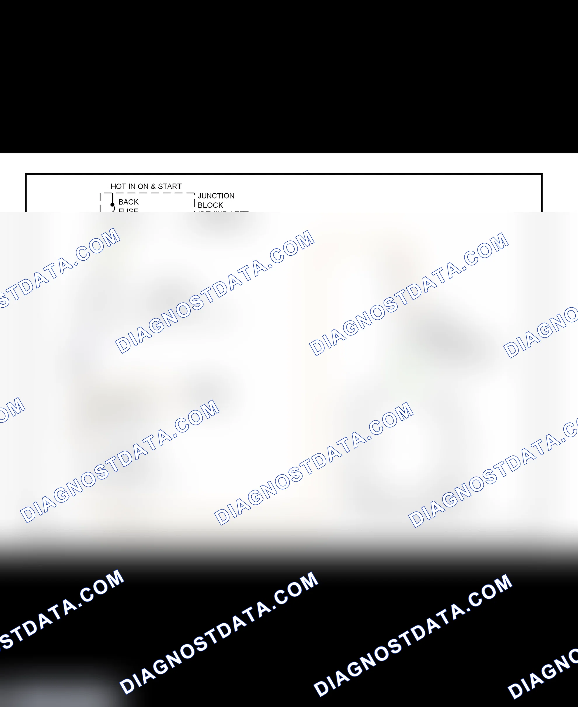 Fig. 45: Shift Interlock System Wiring Diagram (Metro & Firefly (Canadian))