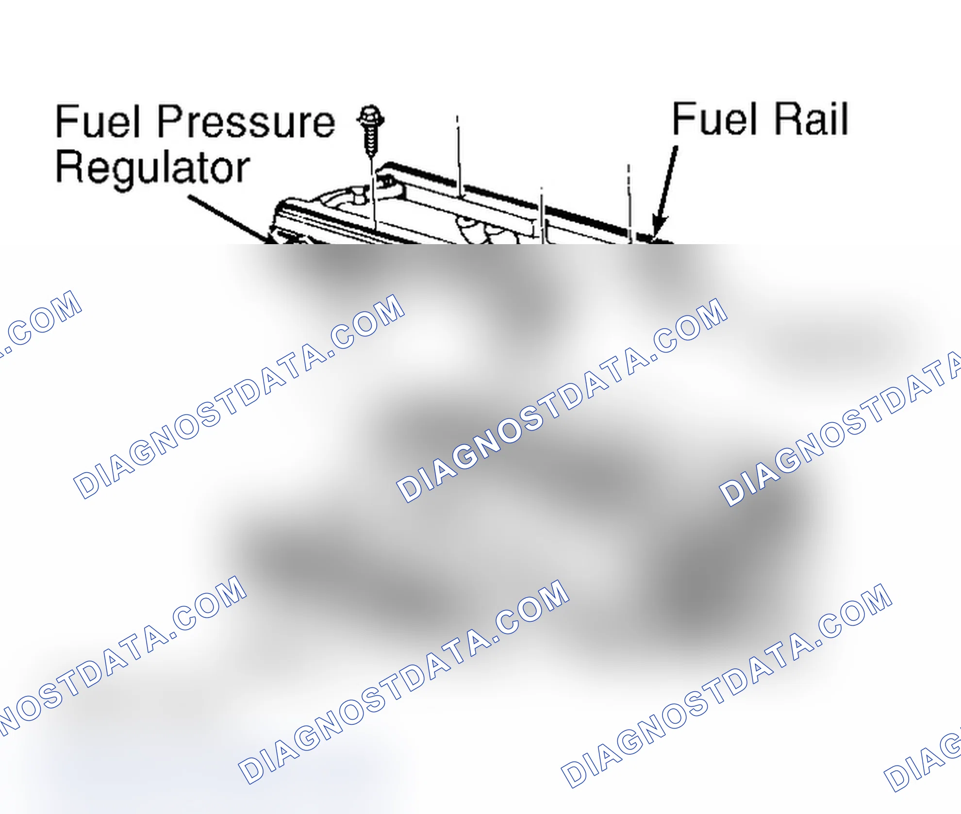 Scheme 10: Locating Fuel Rail Assembly Components (5.7L)