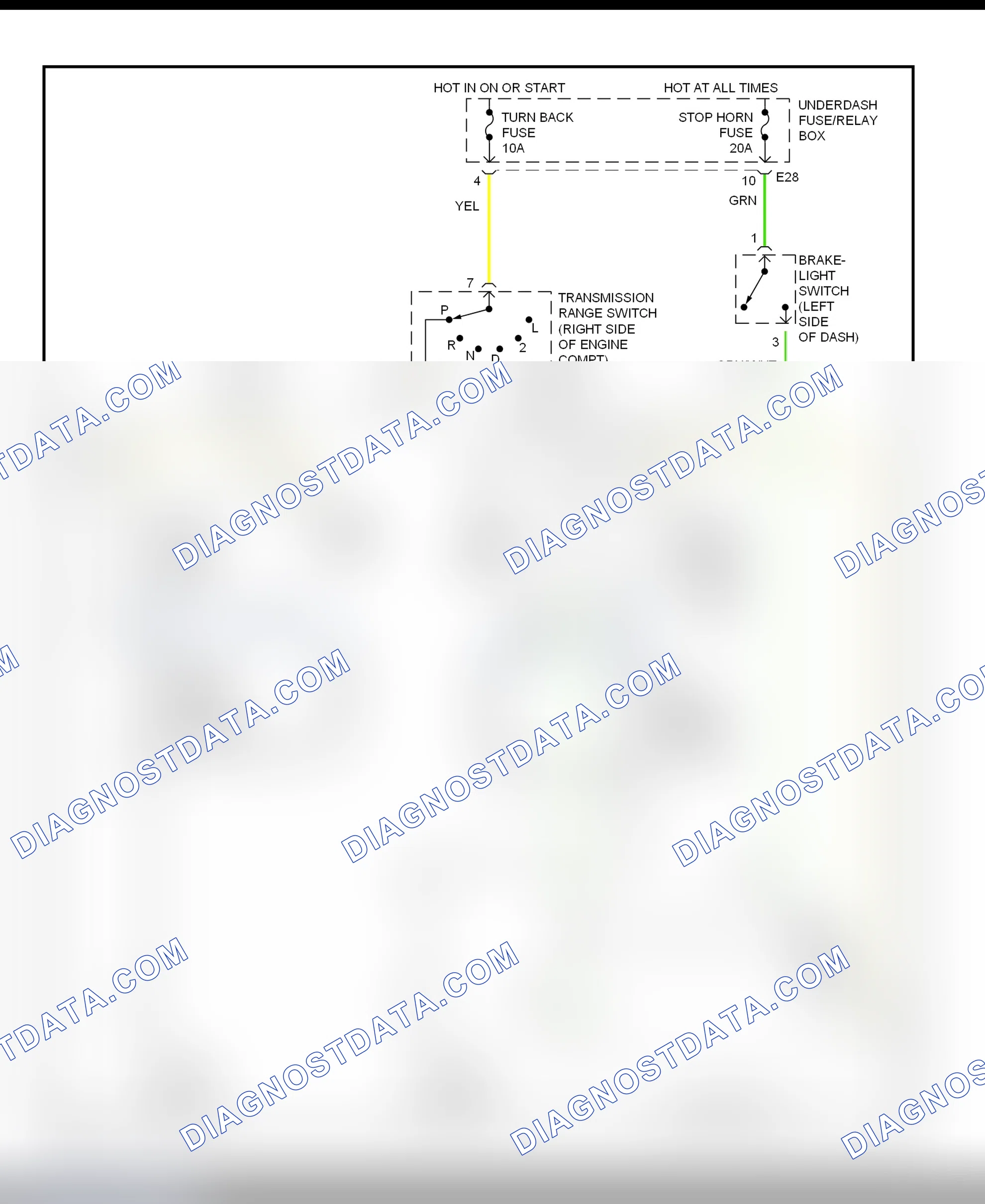 Scheme 48: Shift Interlock System Wiring Diagram (Vitara)