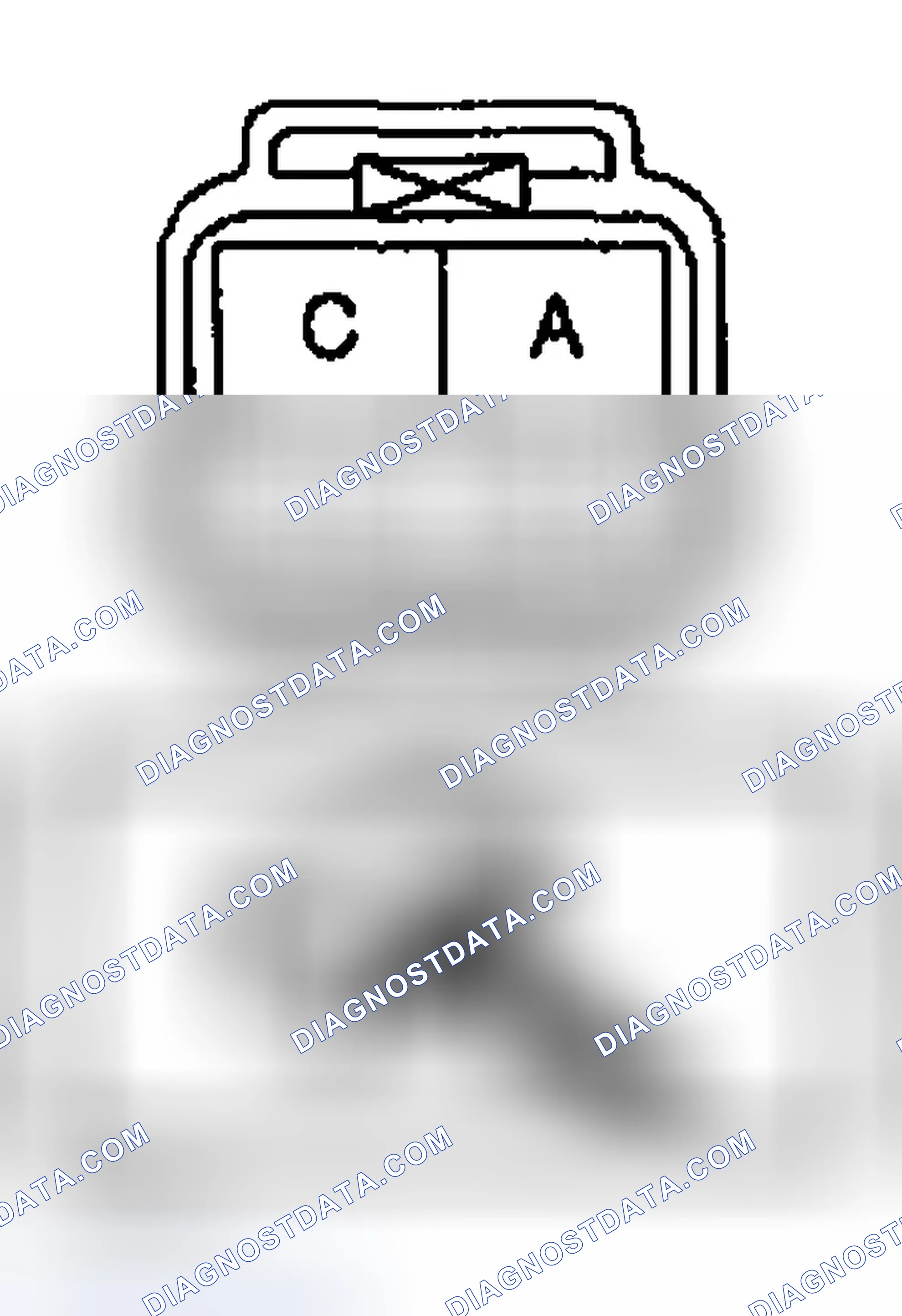 Scheme 511: Front HO2S Heater Resistance Inspection