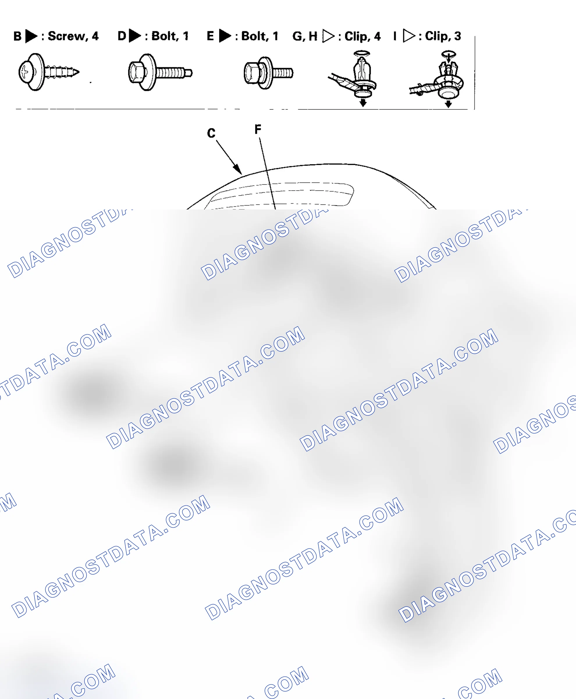 Scheme 19: Front Inner Fender Replacement
