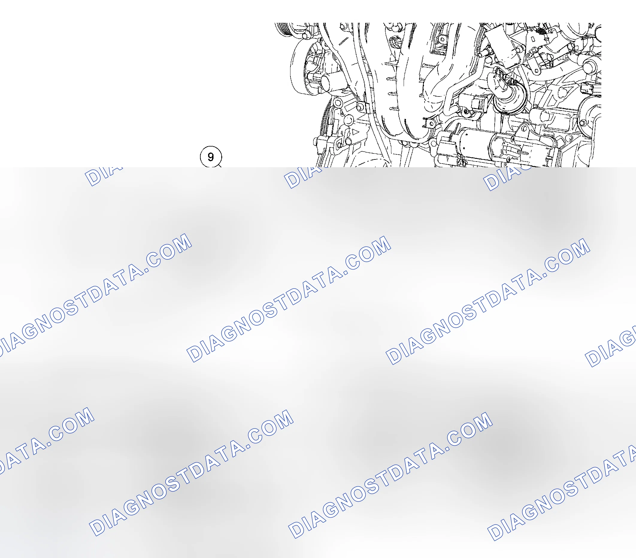 Scheme 40: Engine Lubrication Components - Exploded View