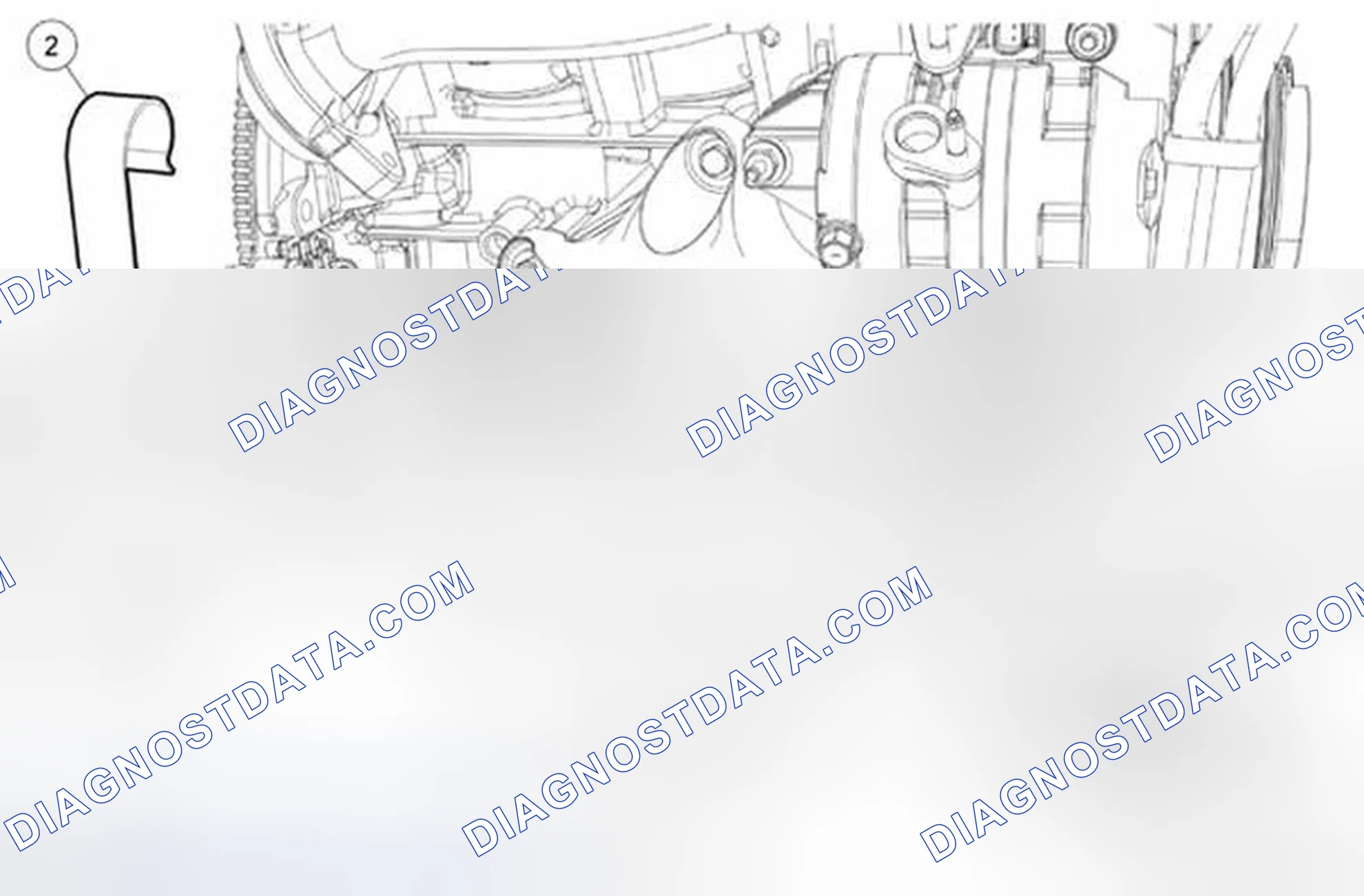 Scheme 296: Engine Support Insulator - RH (View 1 of 2)