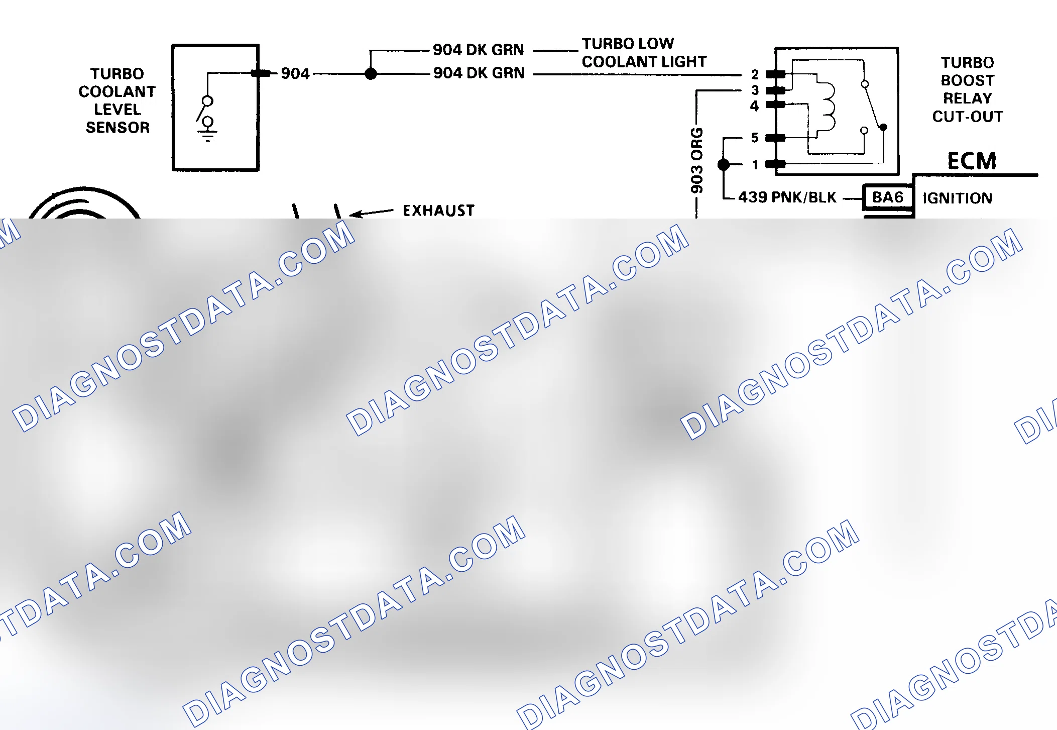 Scheme 102: Code 31 Schematic (4.3L Turbo) Turbo Overboost