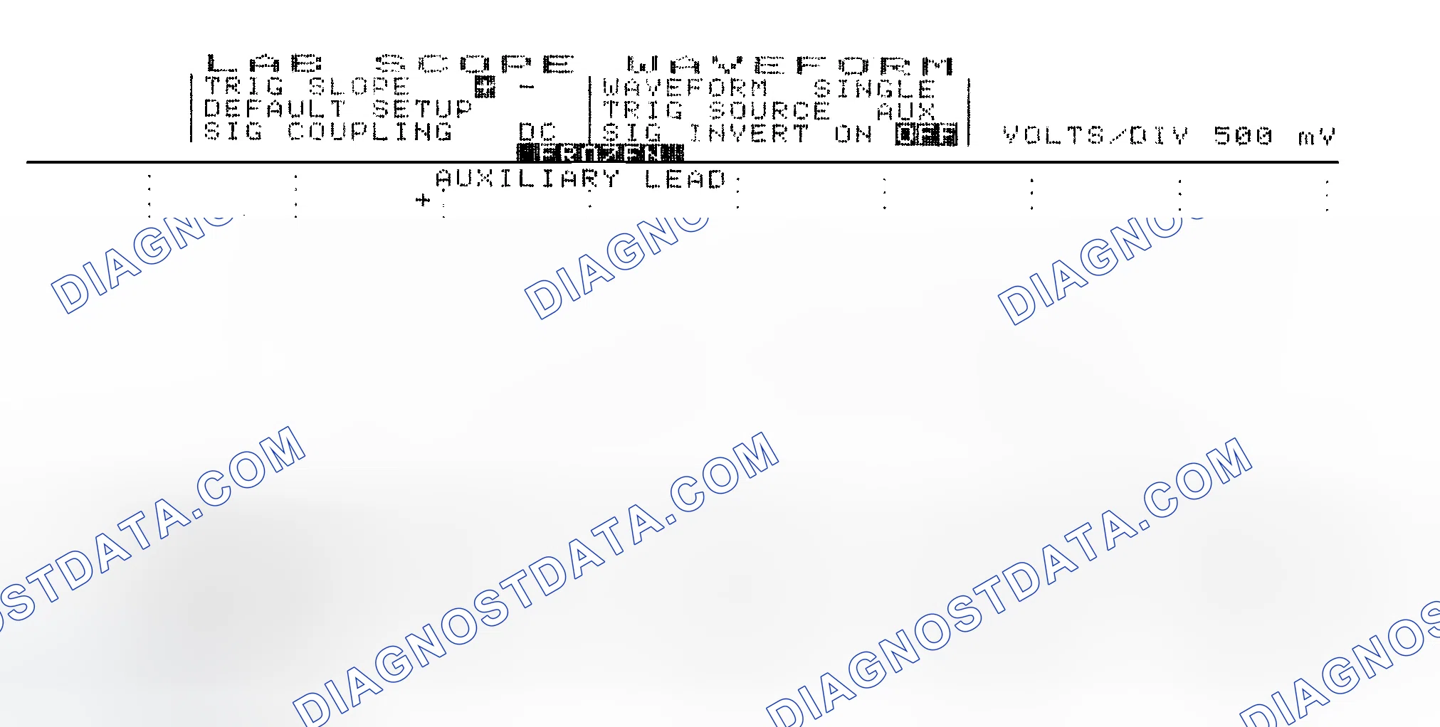 Scheme 14: Single Injector w/Excessive Current Flow - Current Pattern