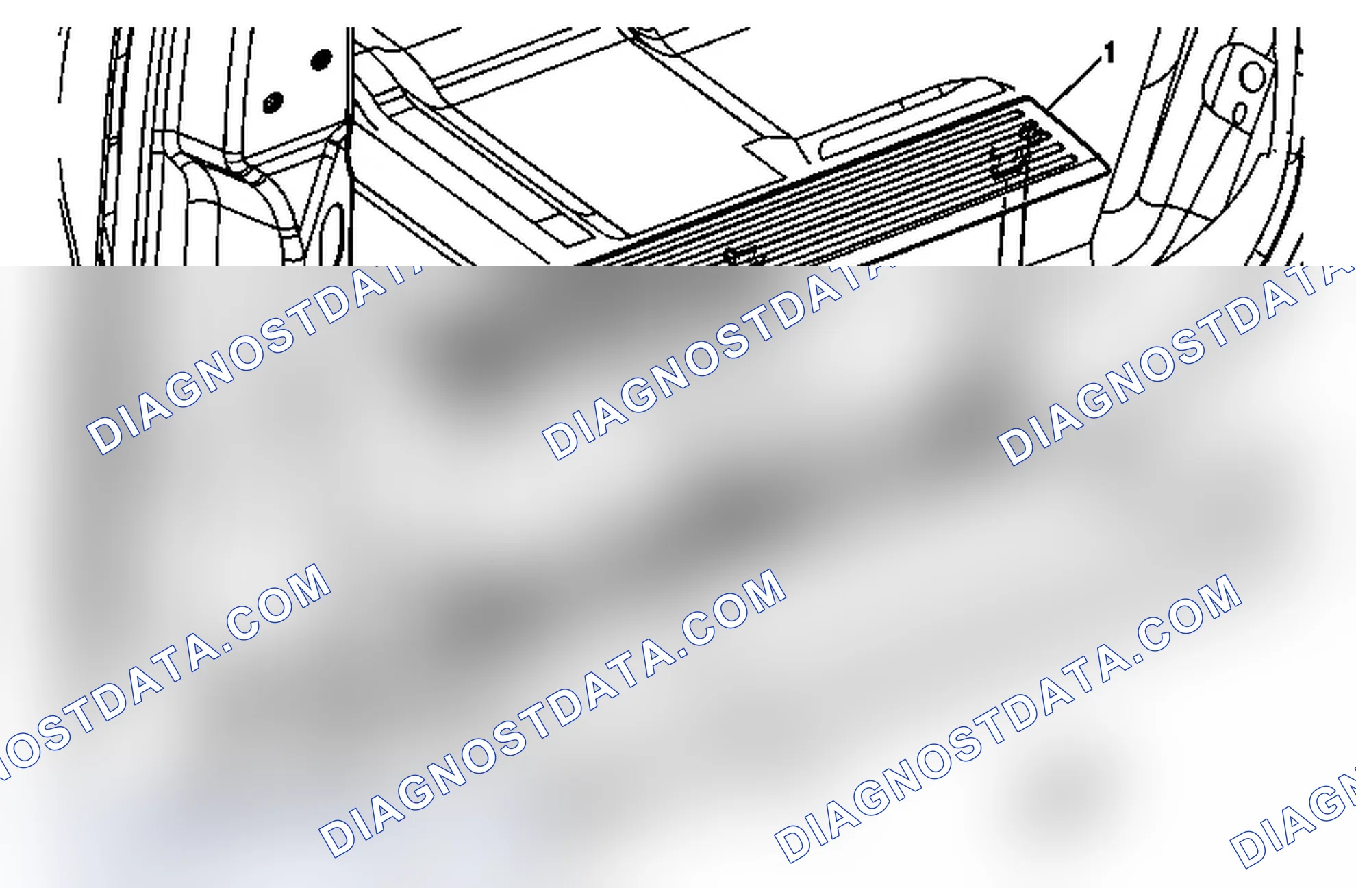 Scheme 80: Rear Side Door Sill Trim Plate Replacement (Extended Wheelbase)