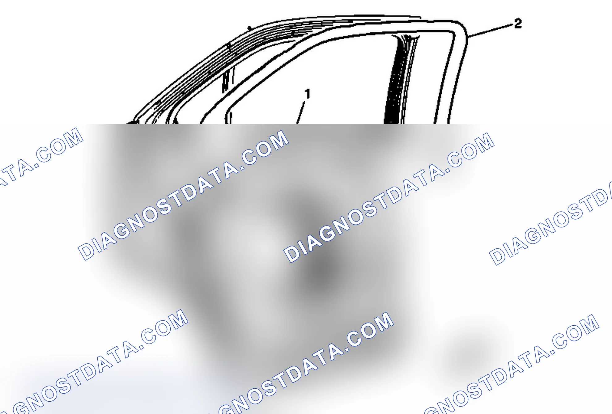 Scheme 35: Rear Side Door Garnish Molding Replacement