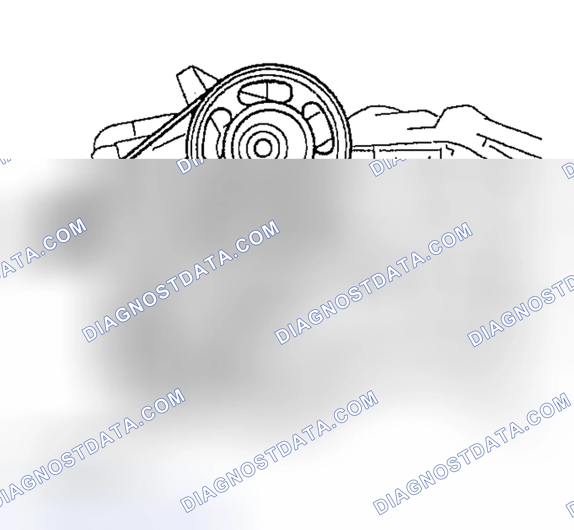 Scheme 118: WATER PUMP DRIVE BELT DISASSEMBLY NOTE