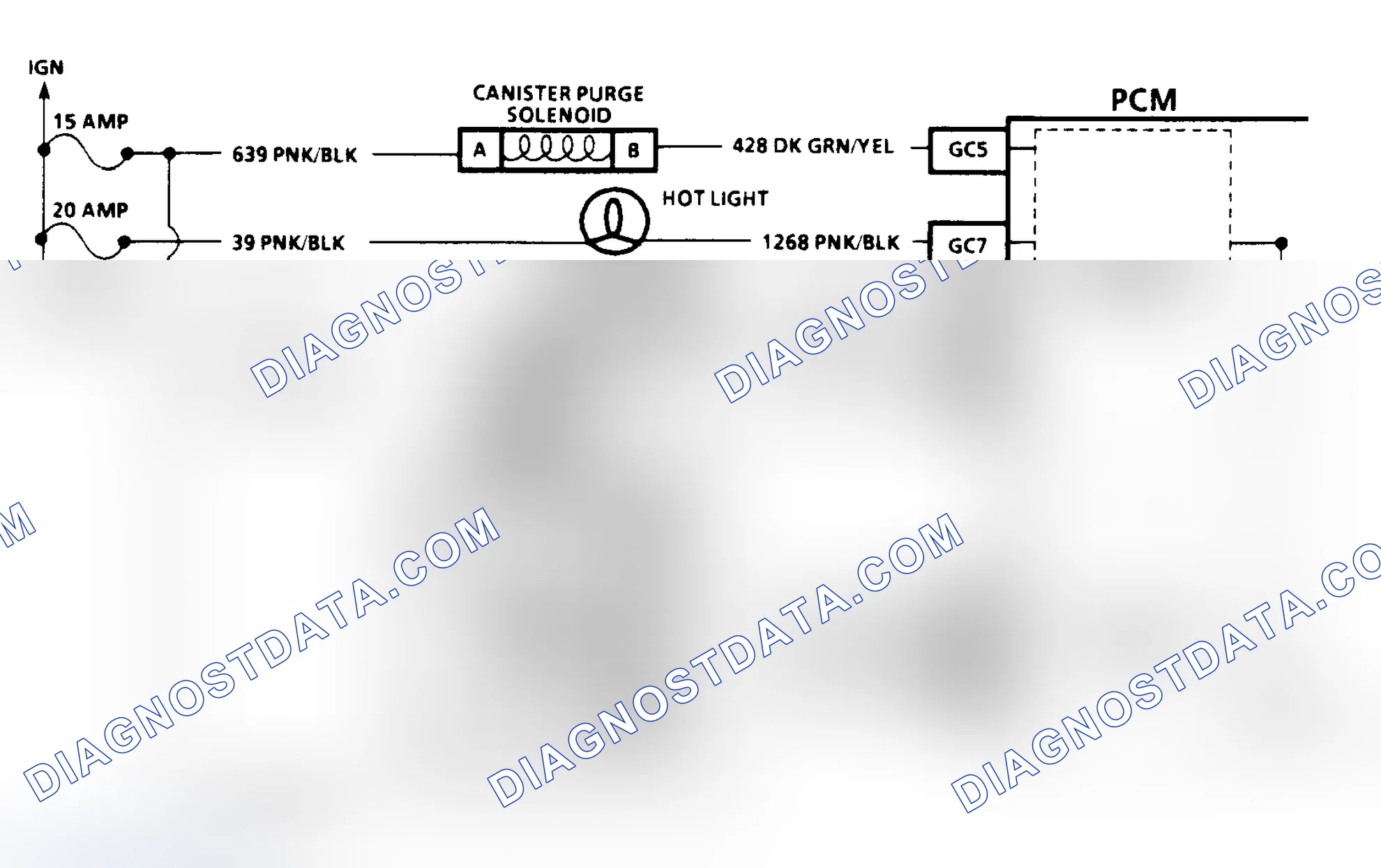 Scheme 97: CODE 26, QUAD-DRIVER CIRCUIT 3.8L C & E BODIES