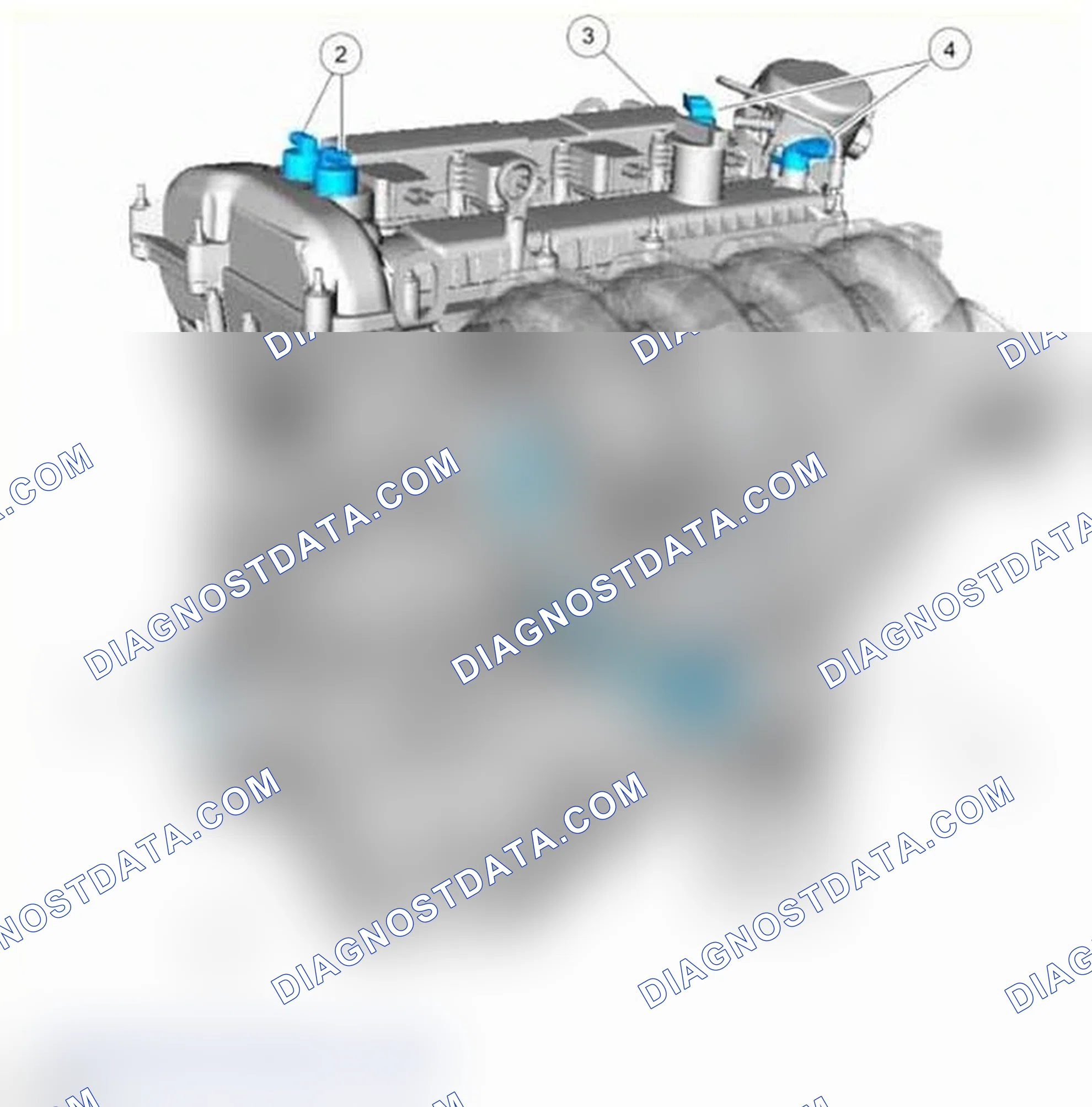 Scheme 1: Electronic Engine Controls - Component Location