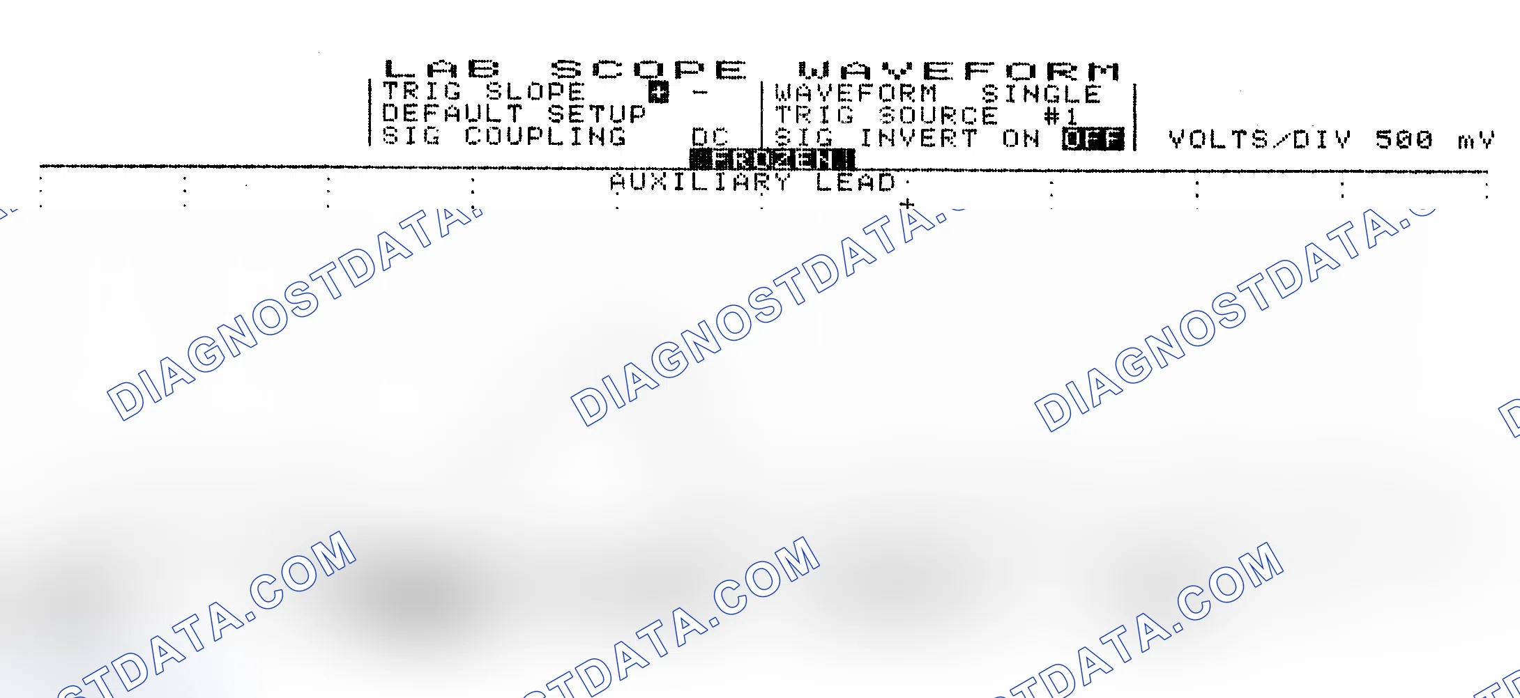 Scheme 10: Single Injector w/Excessive Current Flow - Current Pattern